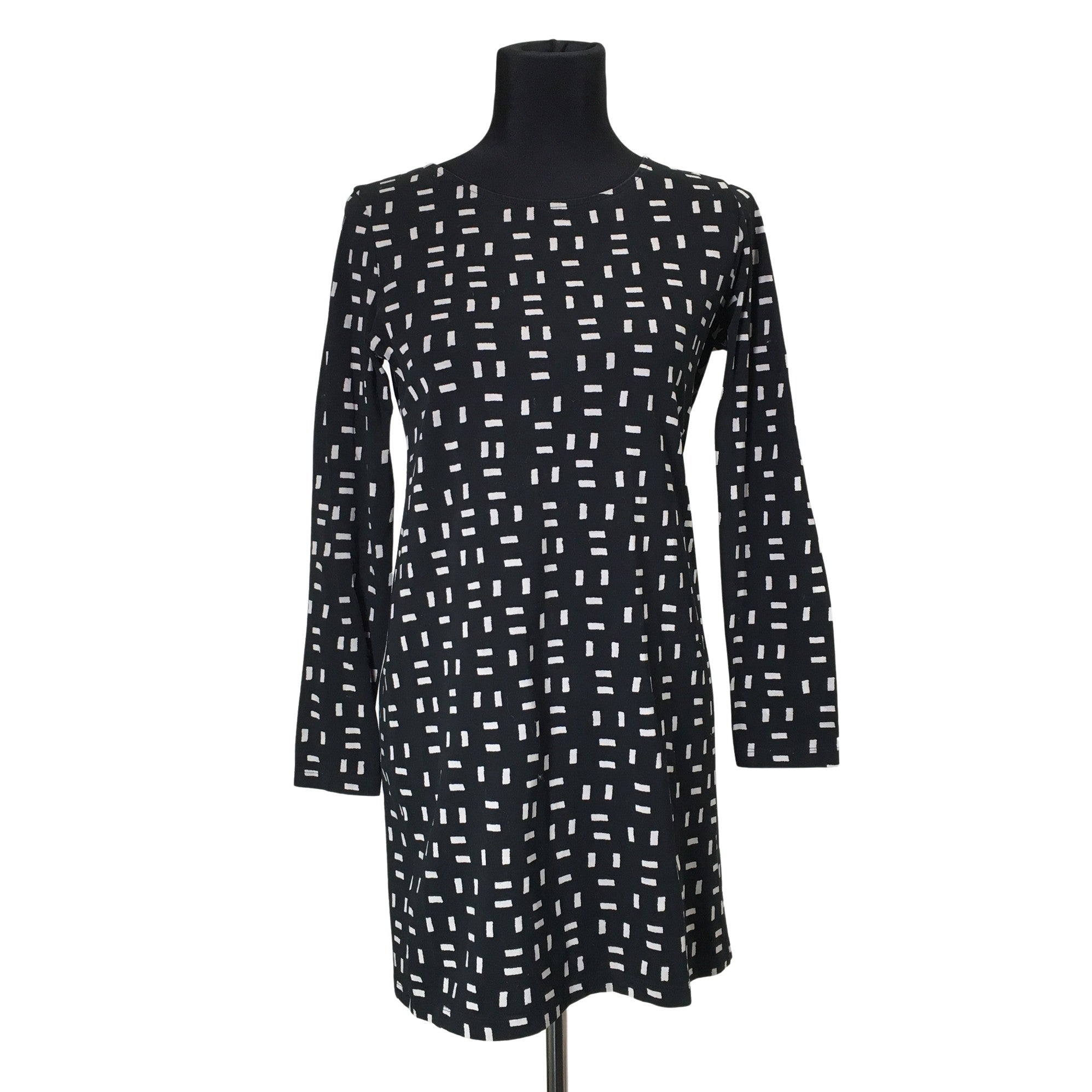 Women's Marimekko Tricot tunic, size 38 (Black) | Emmy