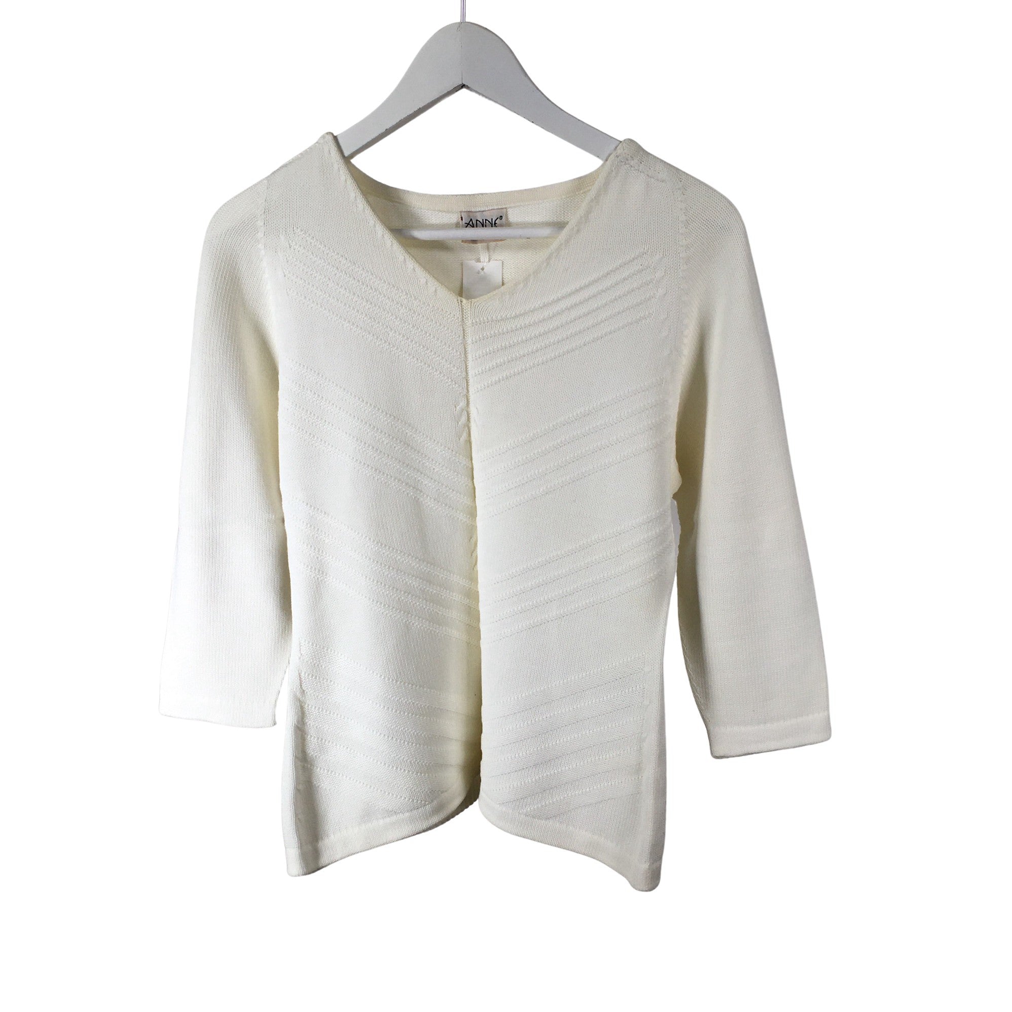 Women's Anne Linnonmaa Sweater, size 38 (Naturaalne valge) | Emmy