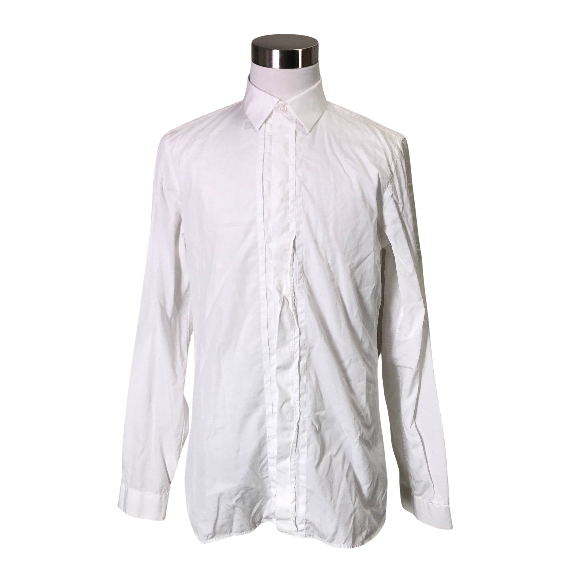 Men's Prada Collared shirt, size XXL (White) | Emmy