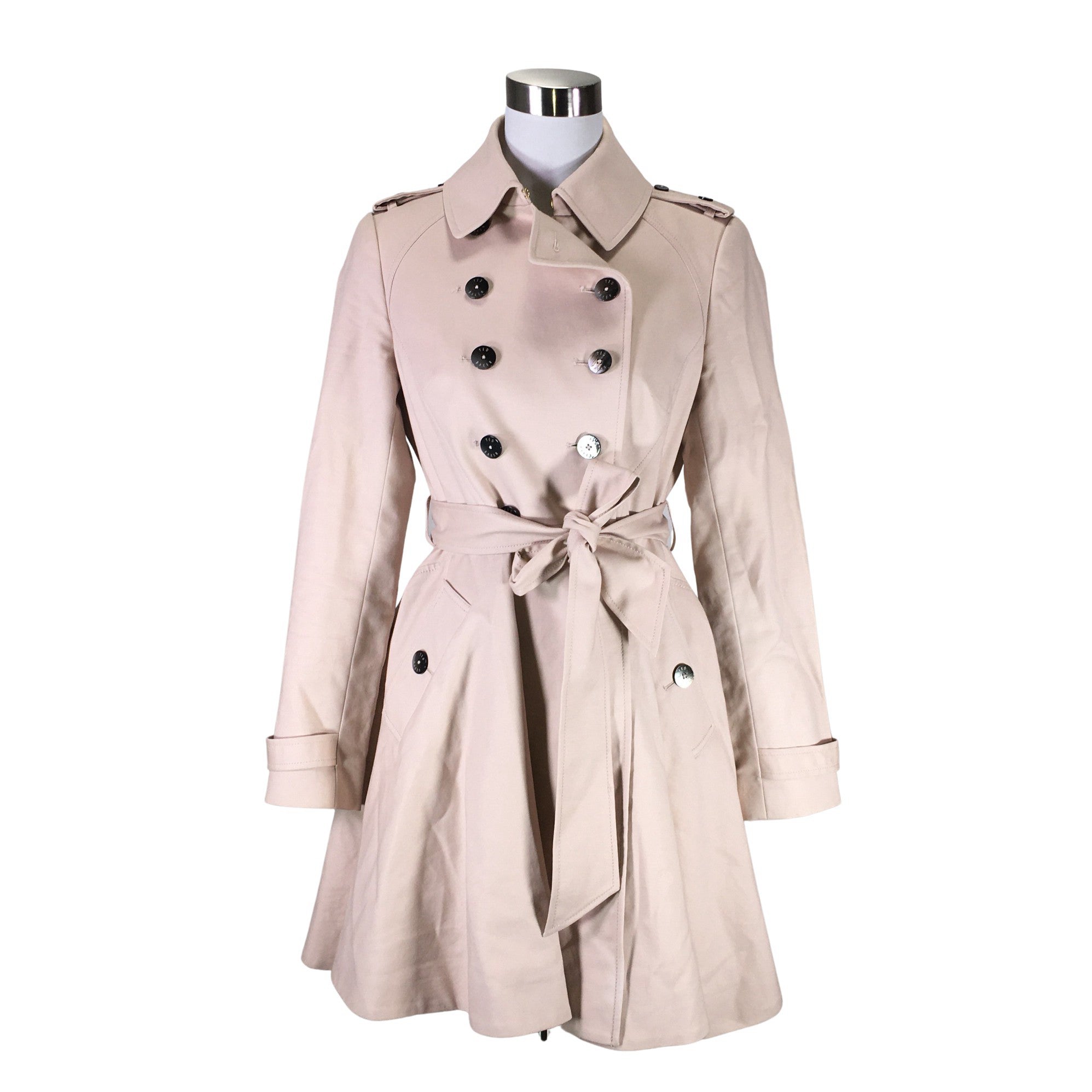 Women's Ted Baker Trench coat, size 36 (Beige) | Emmy