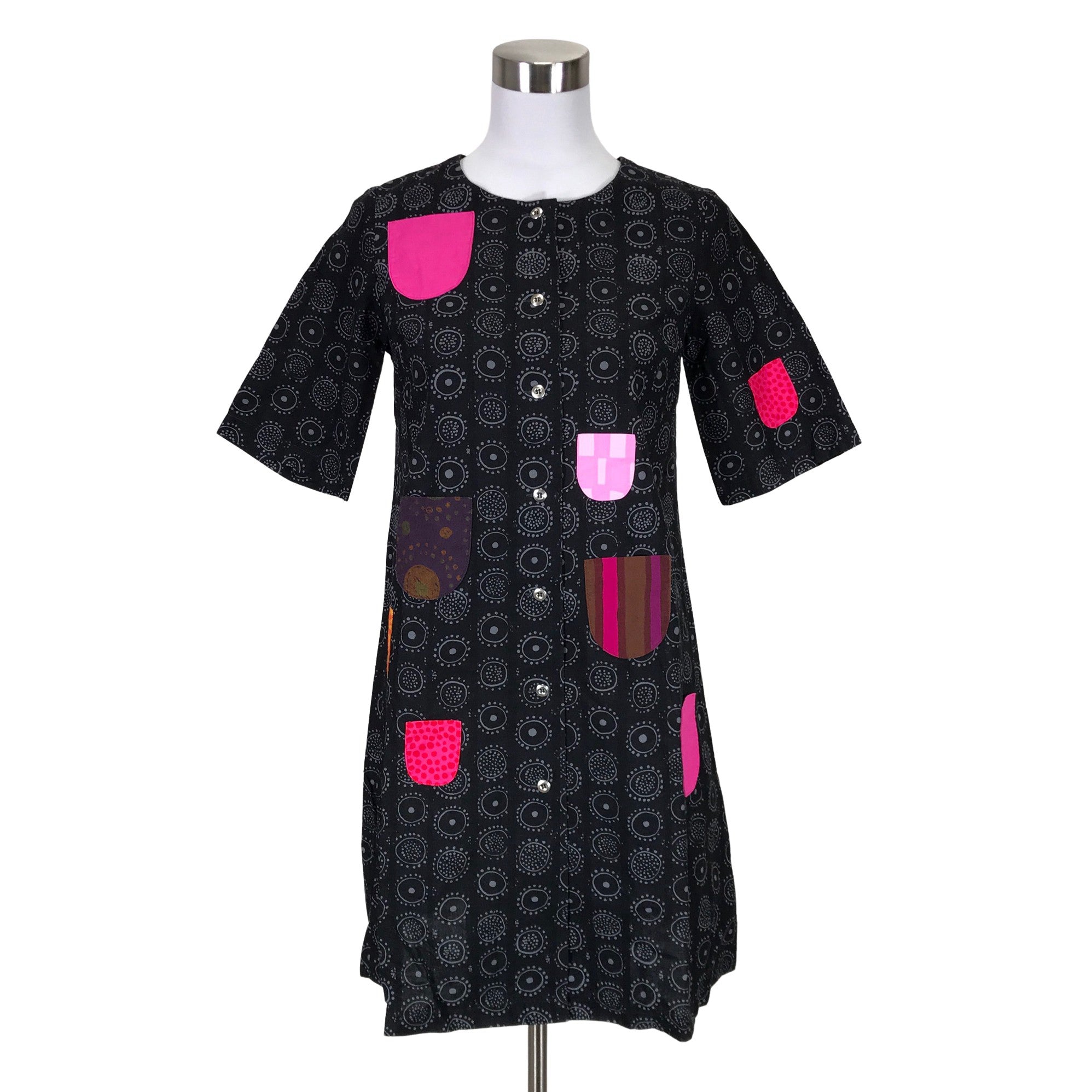 Women's Marimekko Dress, size 34 (Black) | Emmy