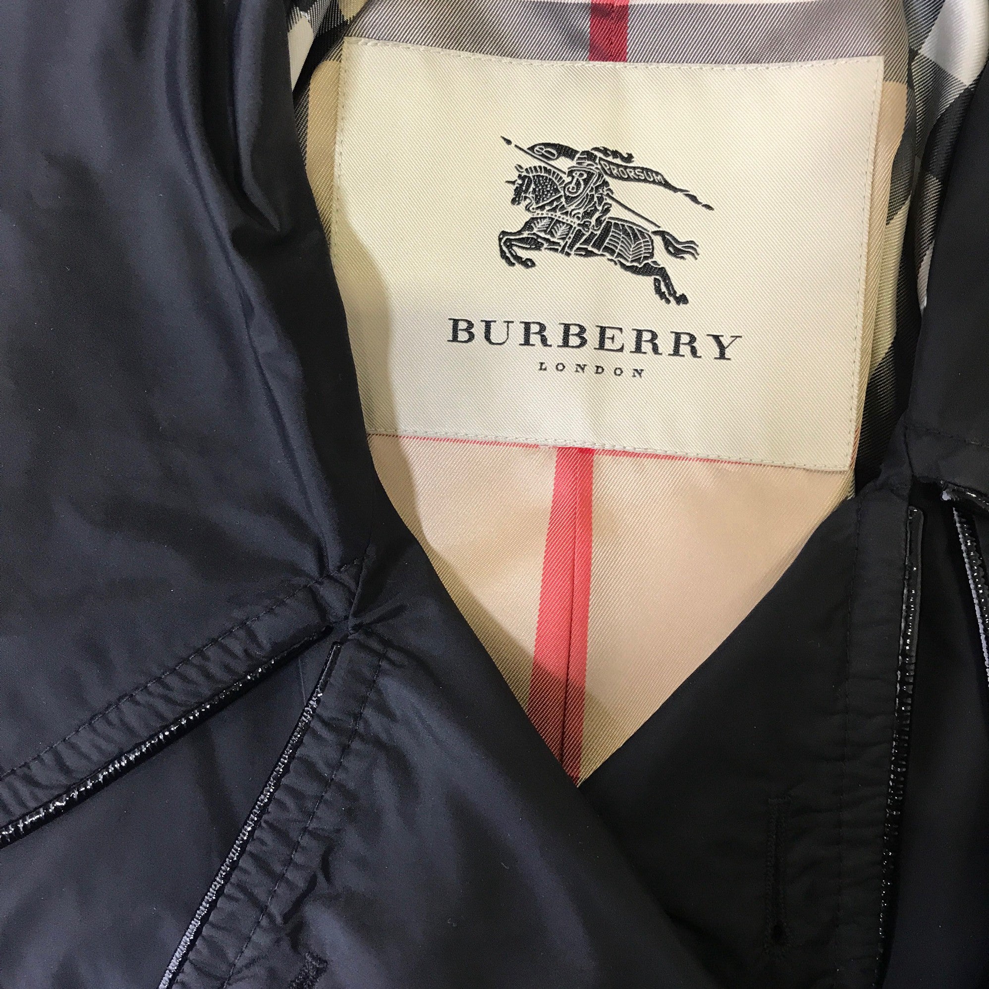 Women's Burberry Trench coat, size 38 (Black) | Emmy