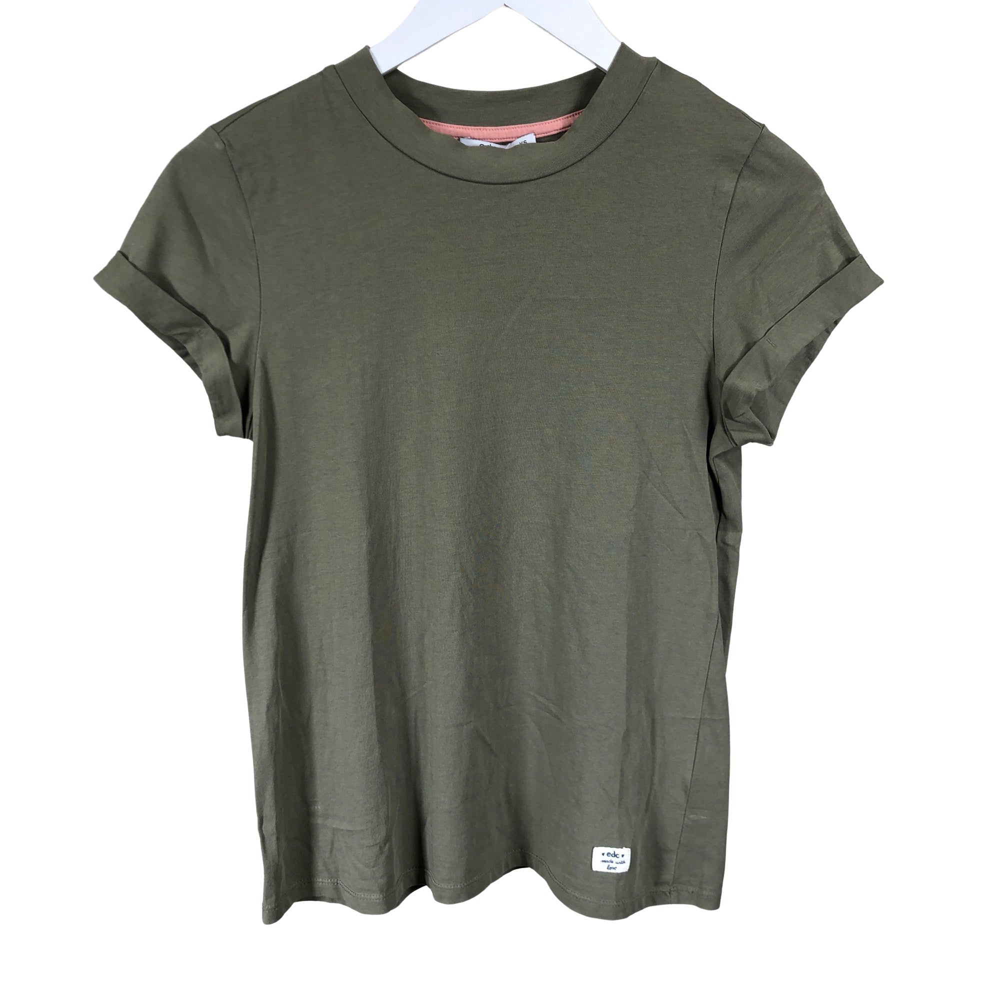 Oefenen doe alstublieft niet Portret Women's Esprit T-shirt, size 34 (Green) | Emmy