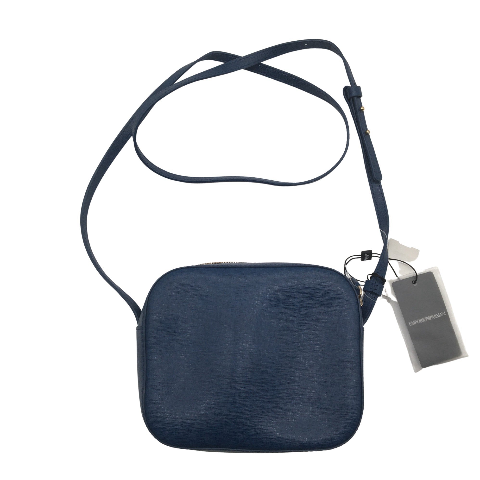 Cloth bag Emporio Armani Blue in Cloth - 31926437