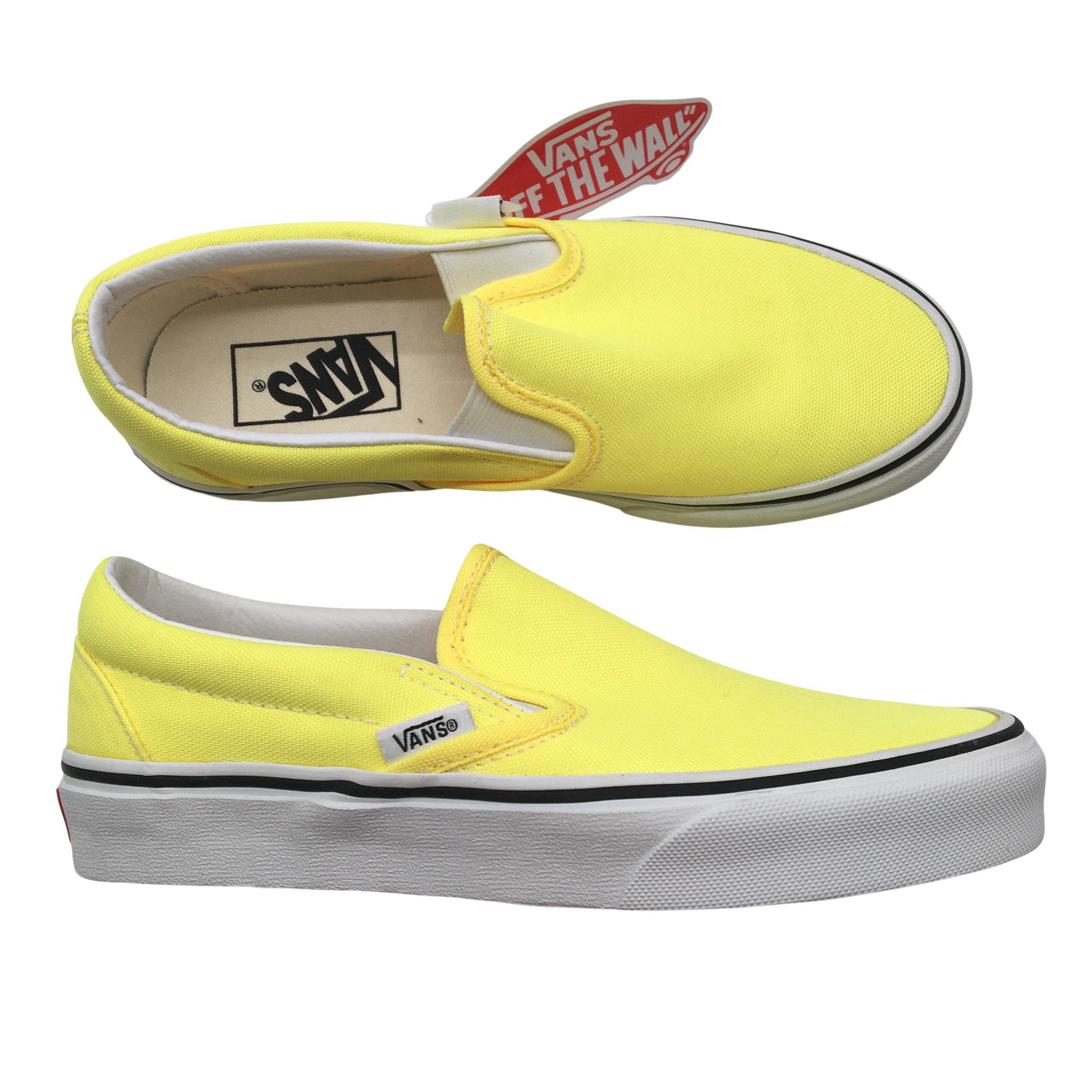 Unisex Vans Loafers, size 35 (Yellow) | Emmy
