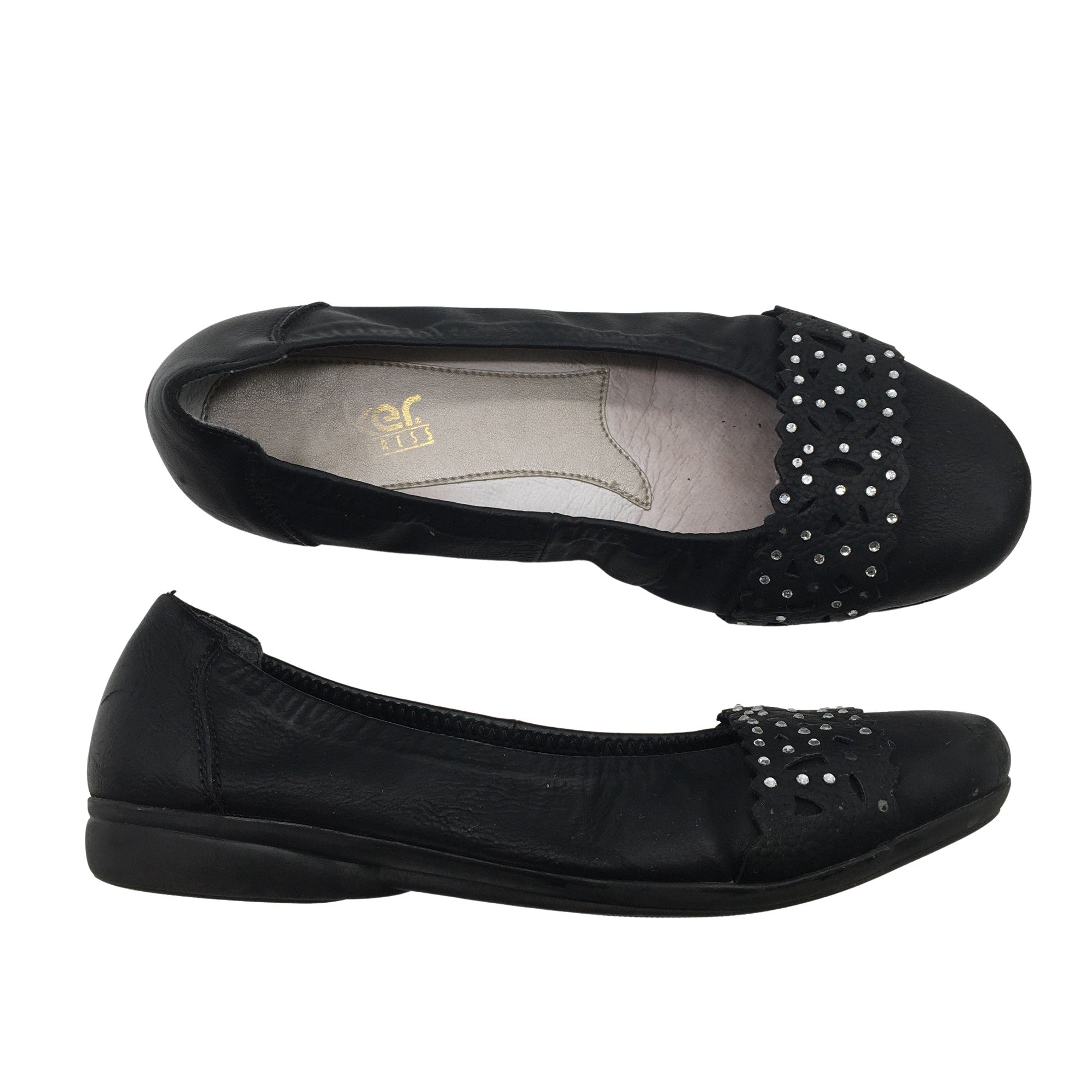 Women's Rieker Loafers, size 36 (Black) | Emmy