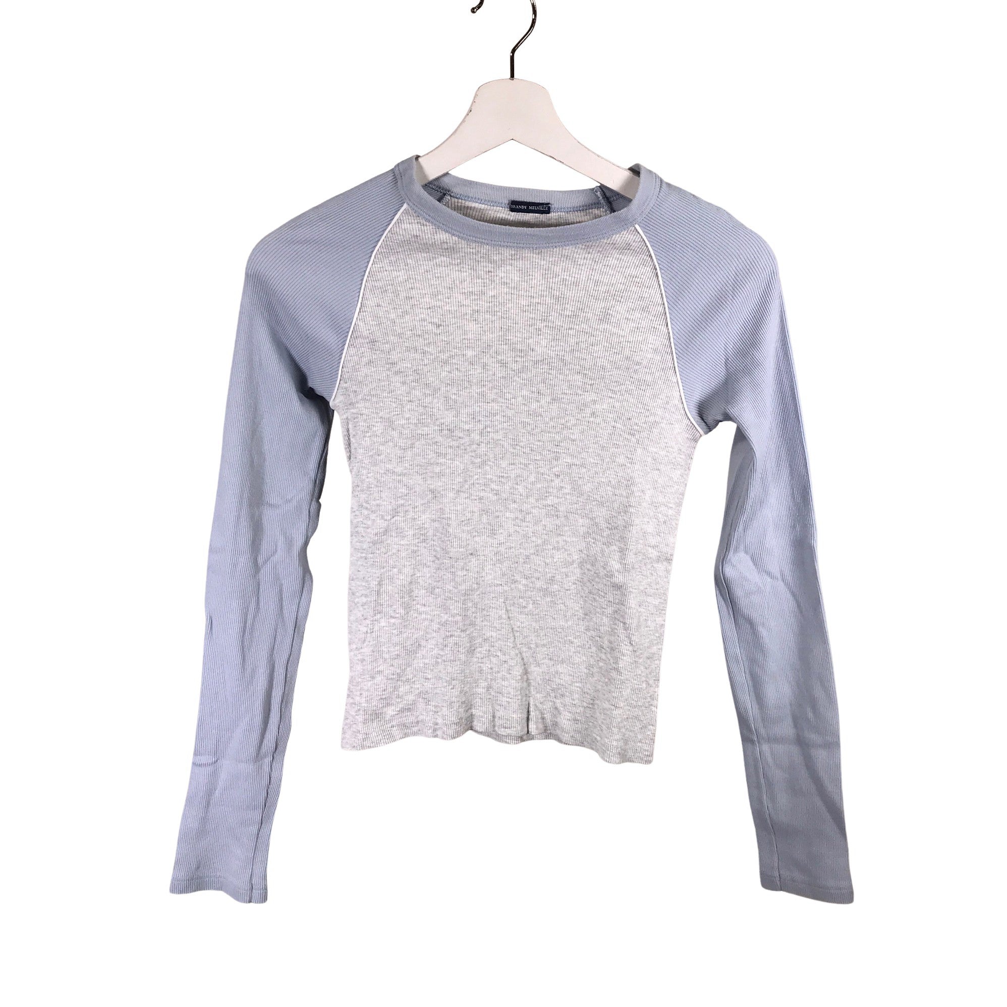 Brandy Melville, Tops, Brandy Melville White Long Sleeve Top