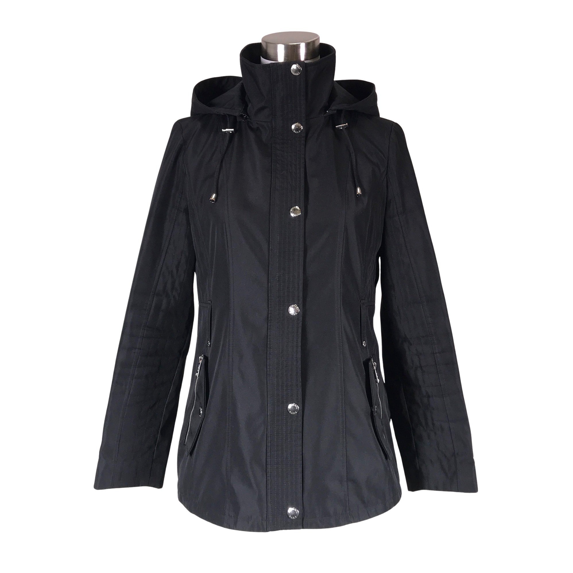 Women's Michael Kors Parka, size 36 (Black) | Emmy