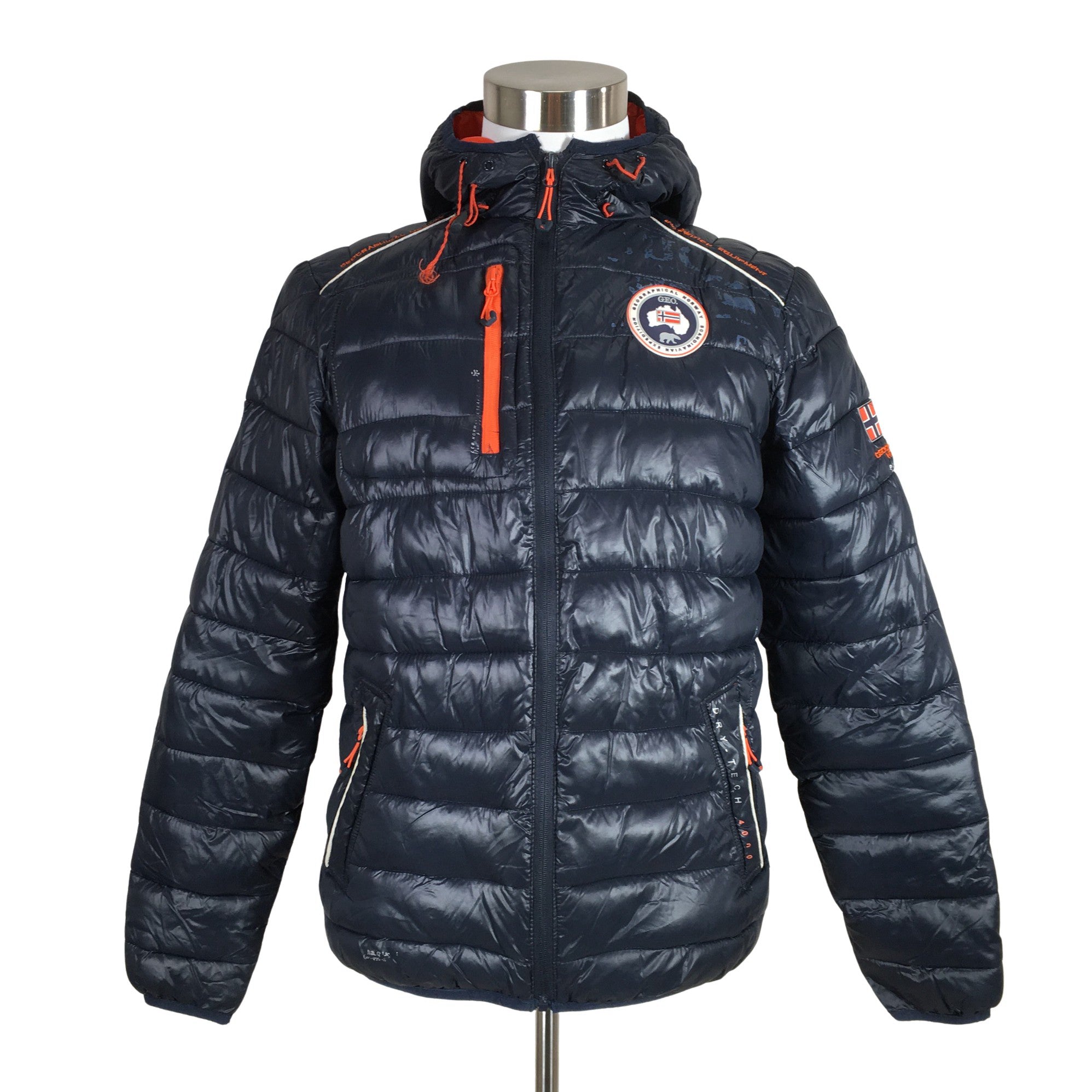 Black Regular Size Geographical Norway Clothing for Men for sale