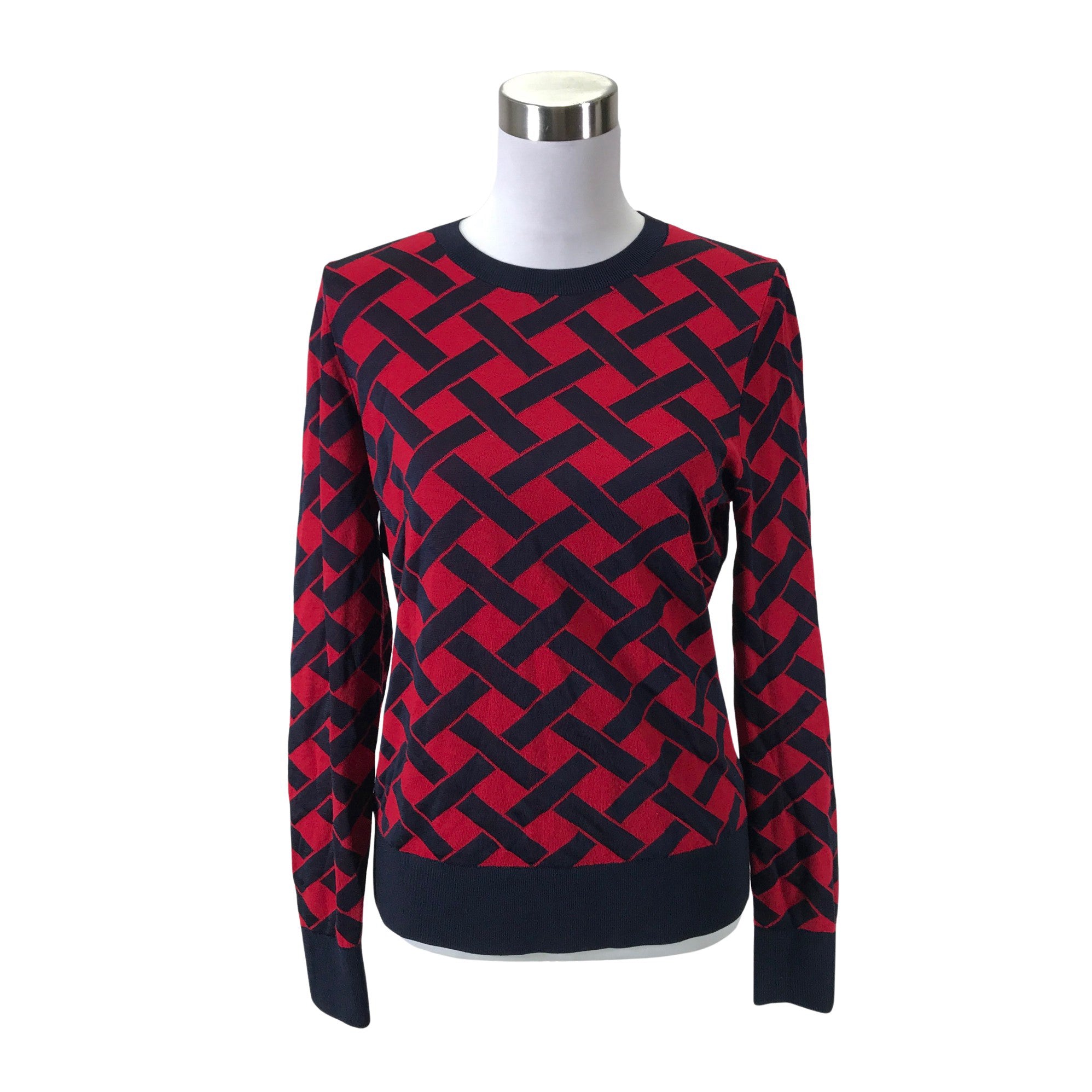 Red hugo boss on sale sweater