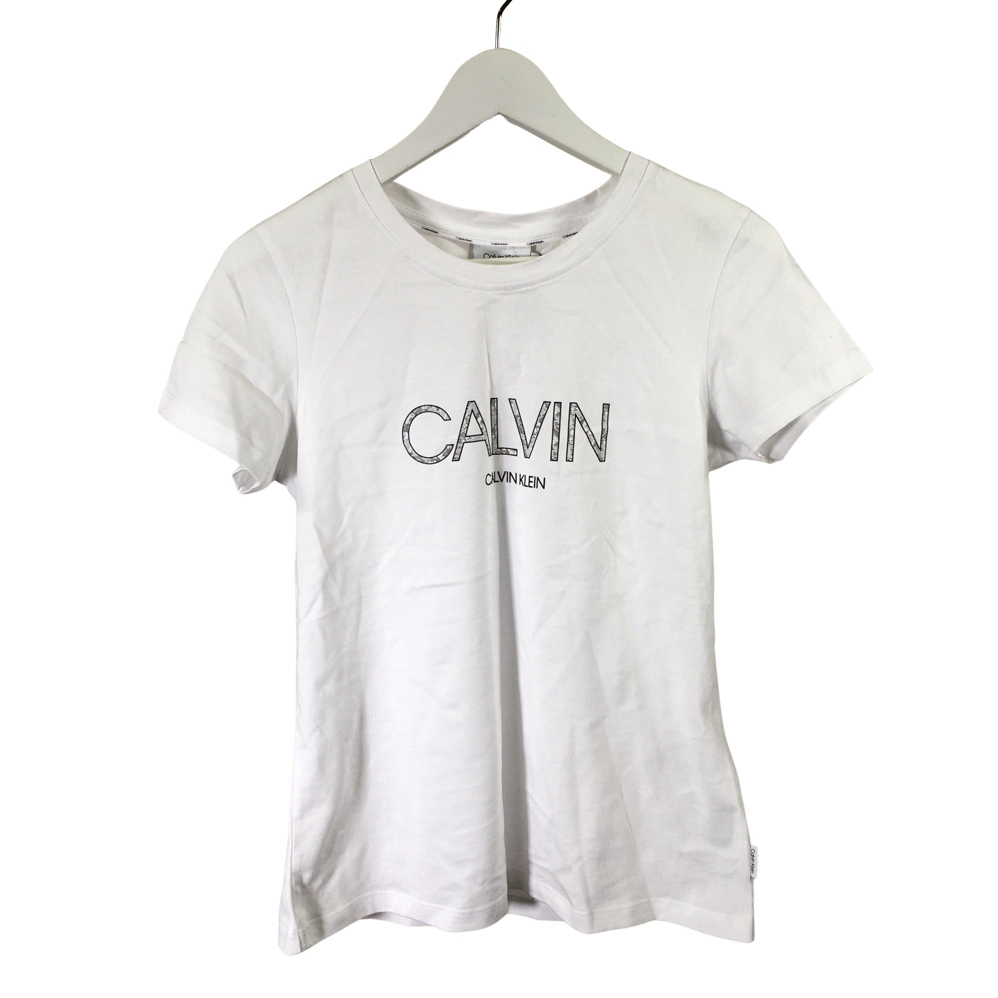Women's Calvin Klein T-shirt, size 40 (White) | Emmy