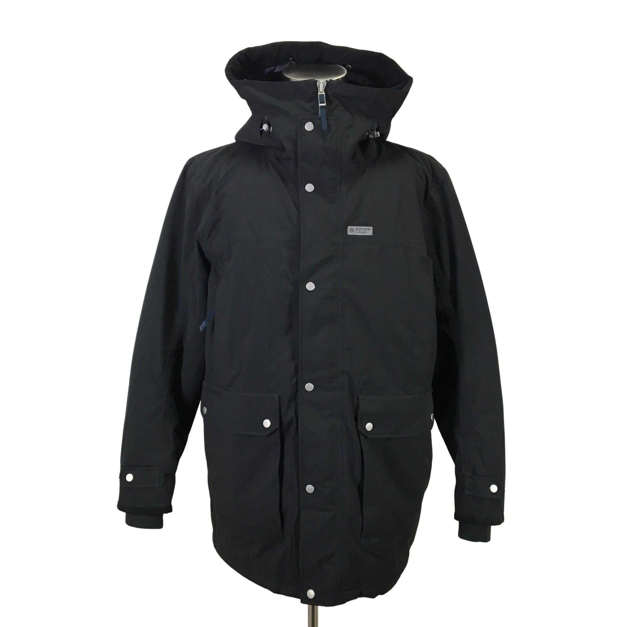 Men's Didriksons Parka, size XXL (Black) | Emmy