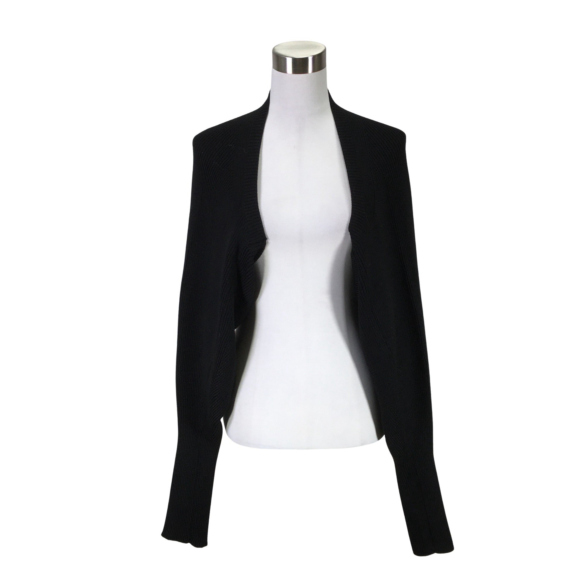 Women's COS Knit bolero jacket, size 42 (Black) | Emmy