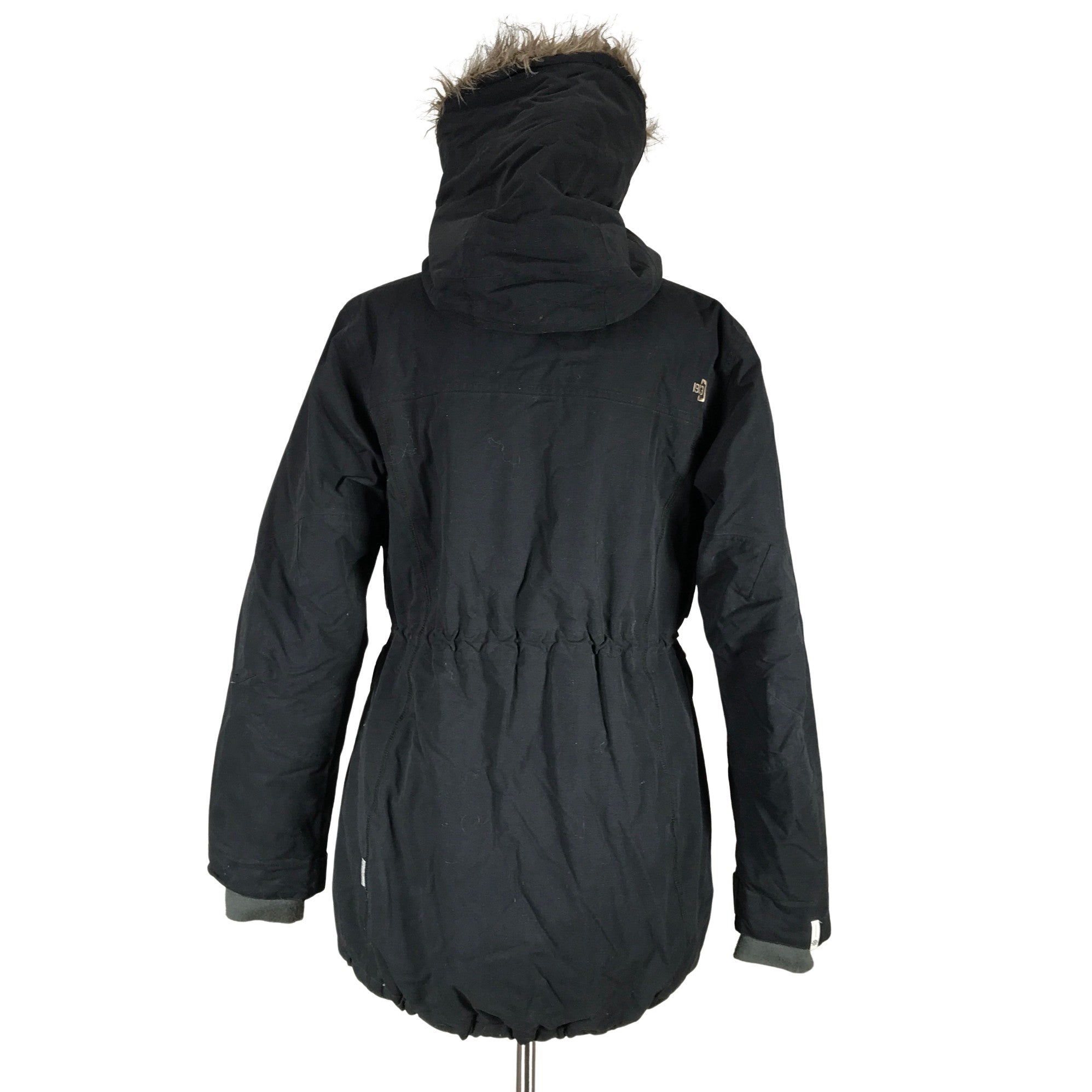 Women's Didriksons Parka, size 38 (Black) | Emmy