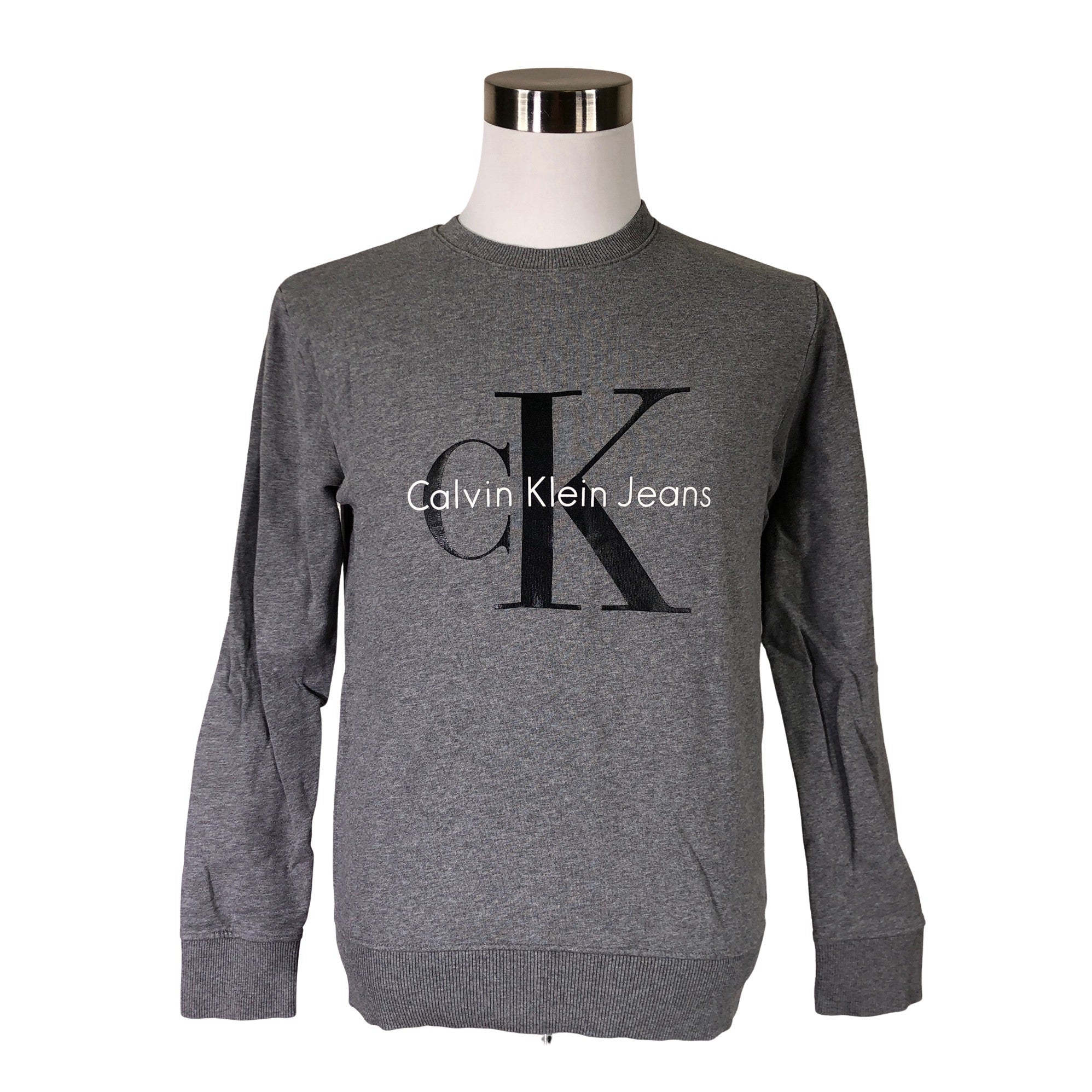 Men's Calvin Klein Sweatshirt, size S (Grey) | Emmy