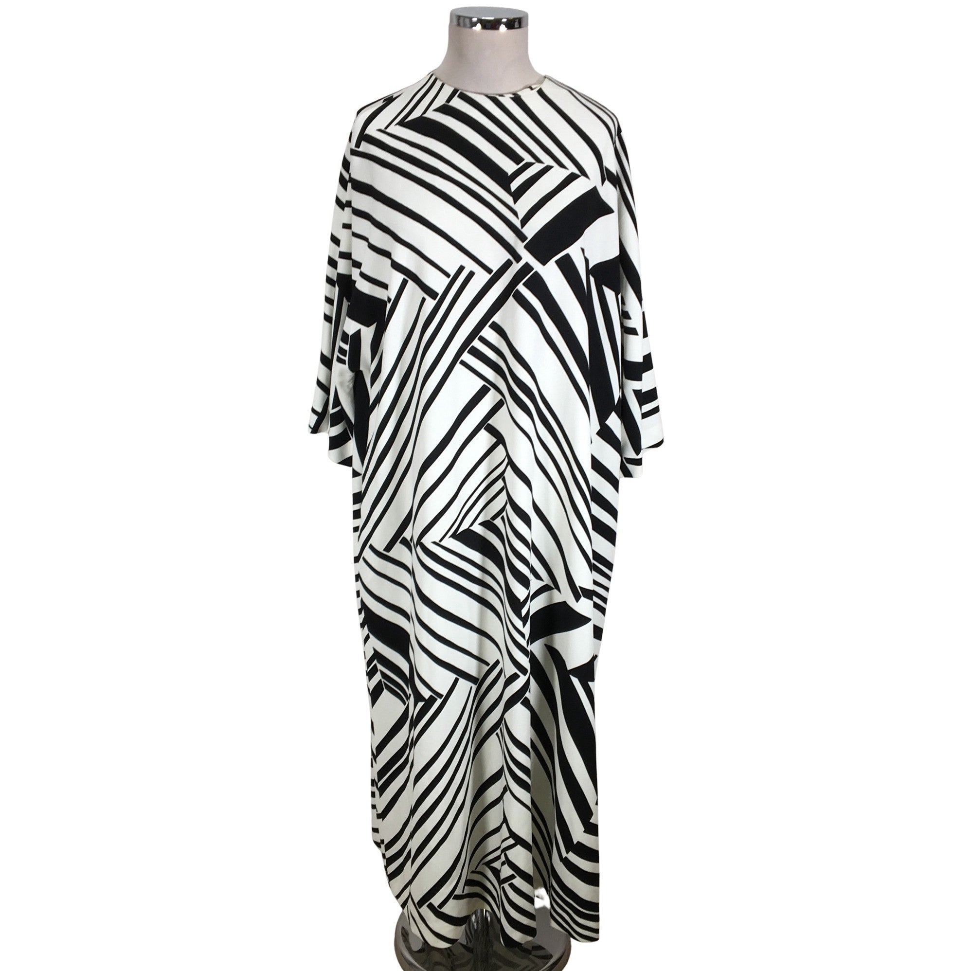 Women's Marimekko Schiffon dress, size 42 (White) | Emmy