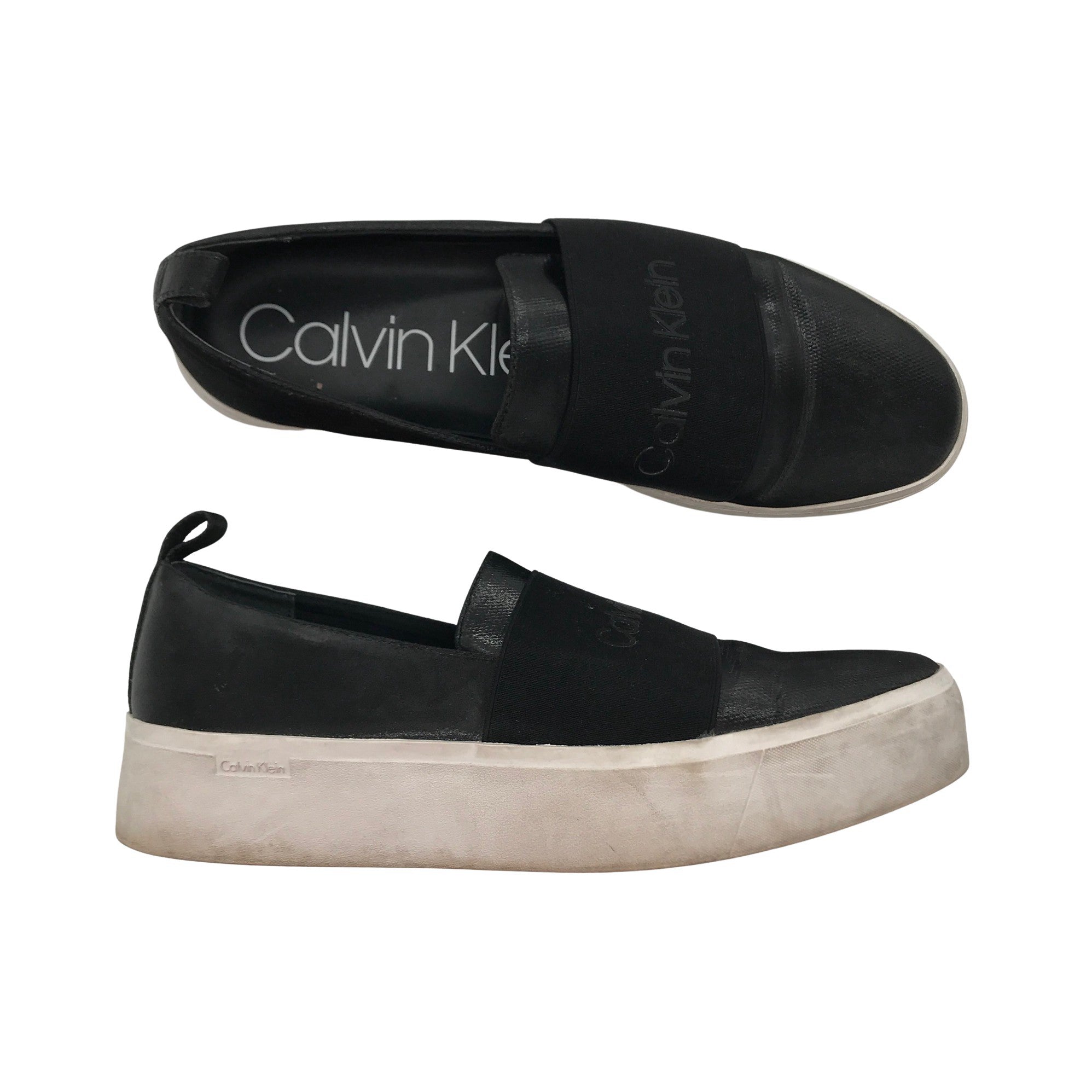 Women's Calvin Klein Loafers, size 39 (Black) | Emmy