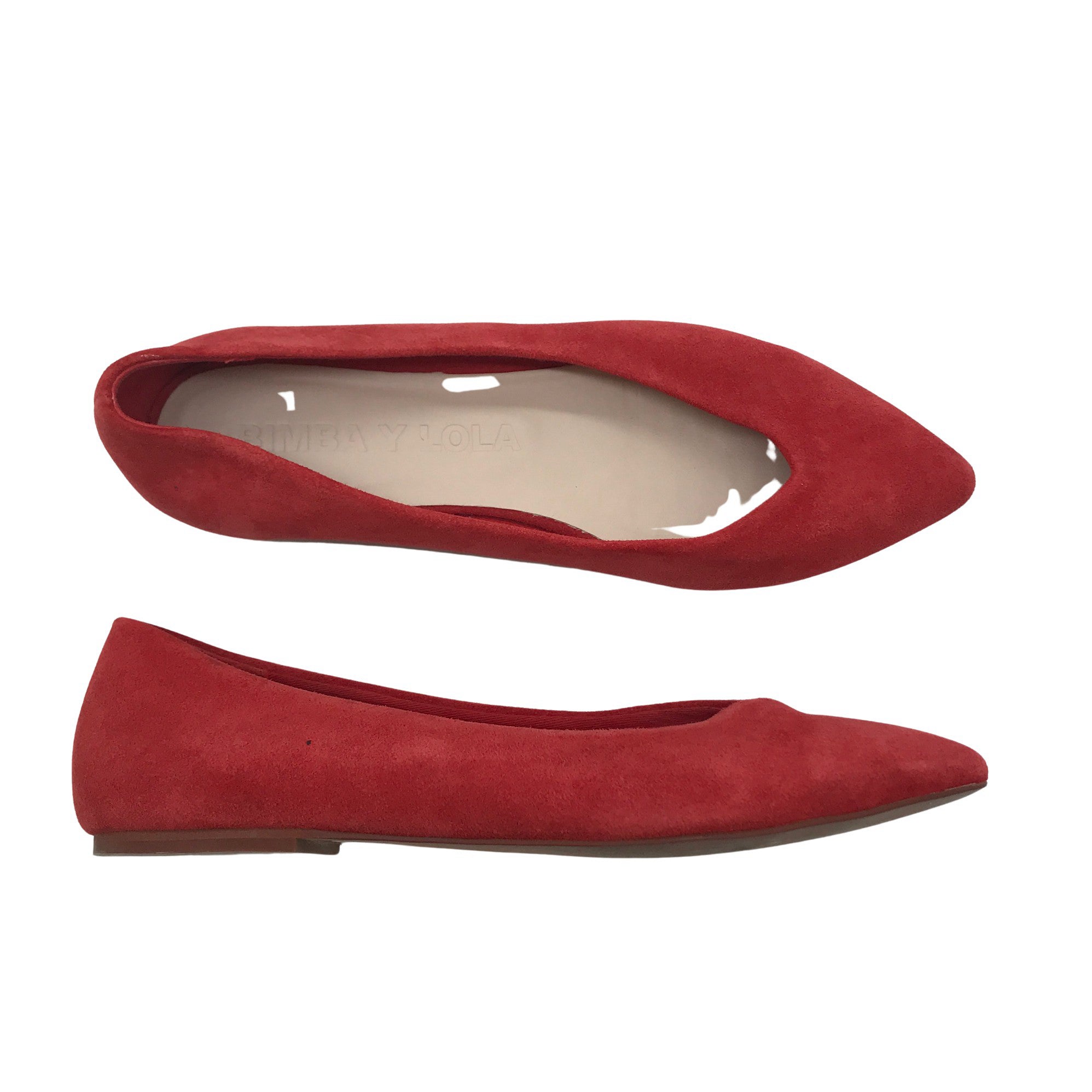 Women s Bimba Y Lola Ballerinas size 39 Red Emmy