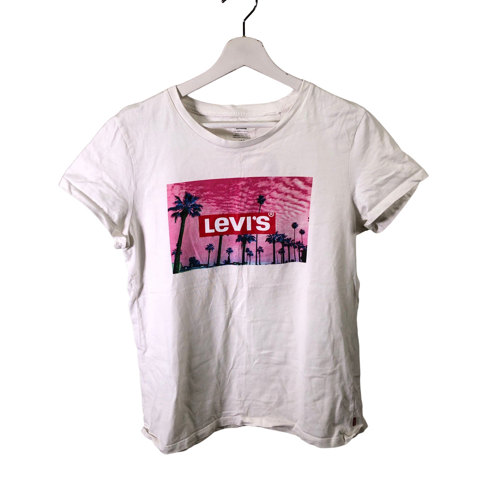 Women's Levi's T-shirt, size 40 (White) | Emmy
