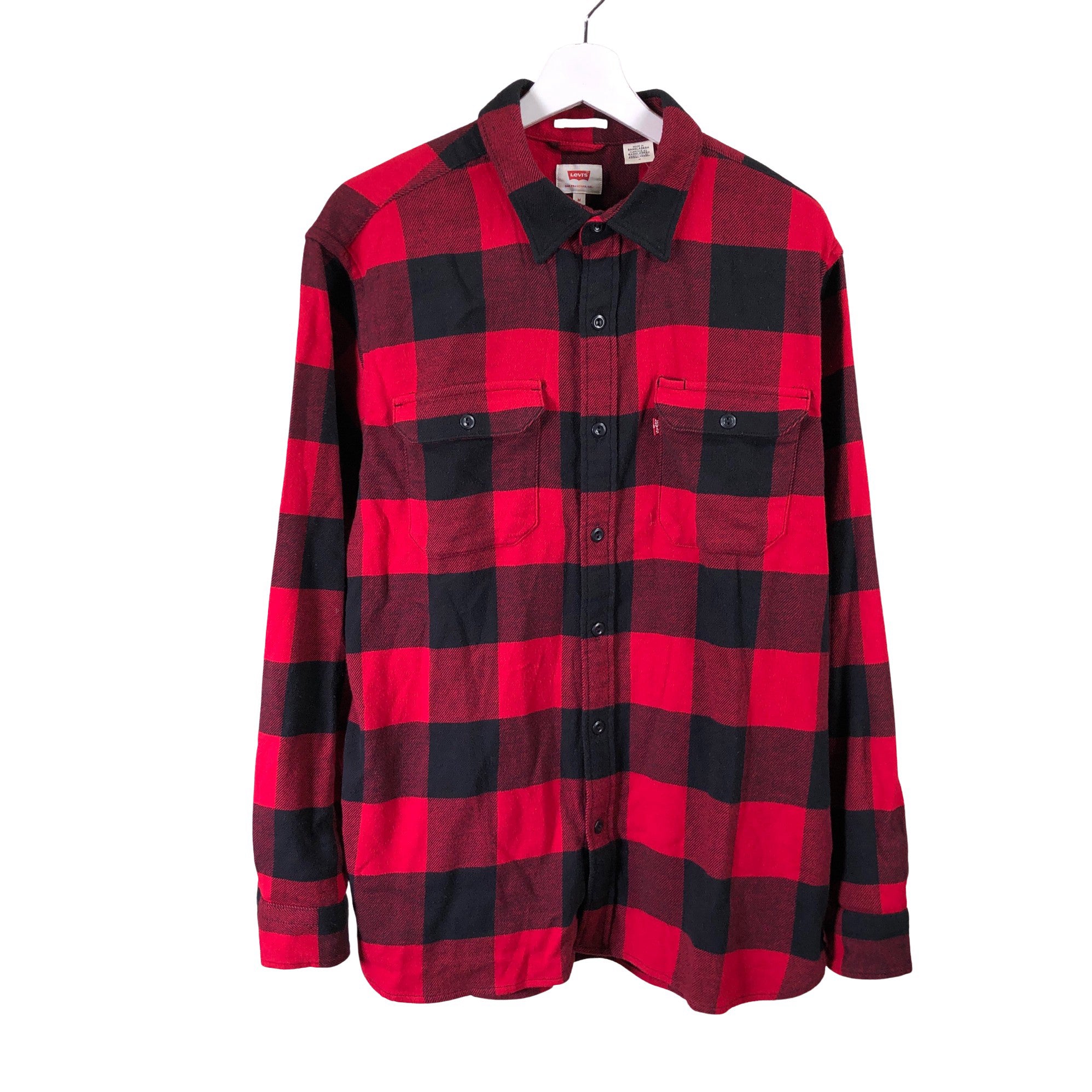 Men's Levi's Flannel shirt, size M (Red) | Emmy