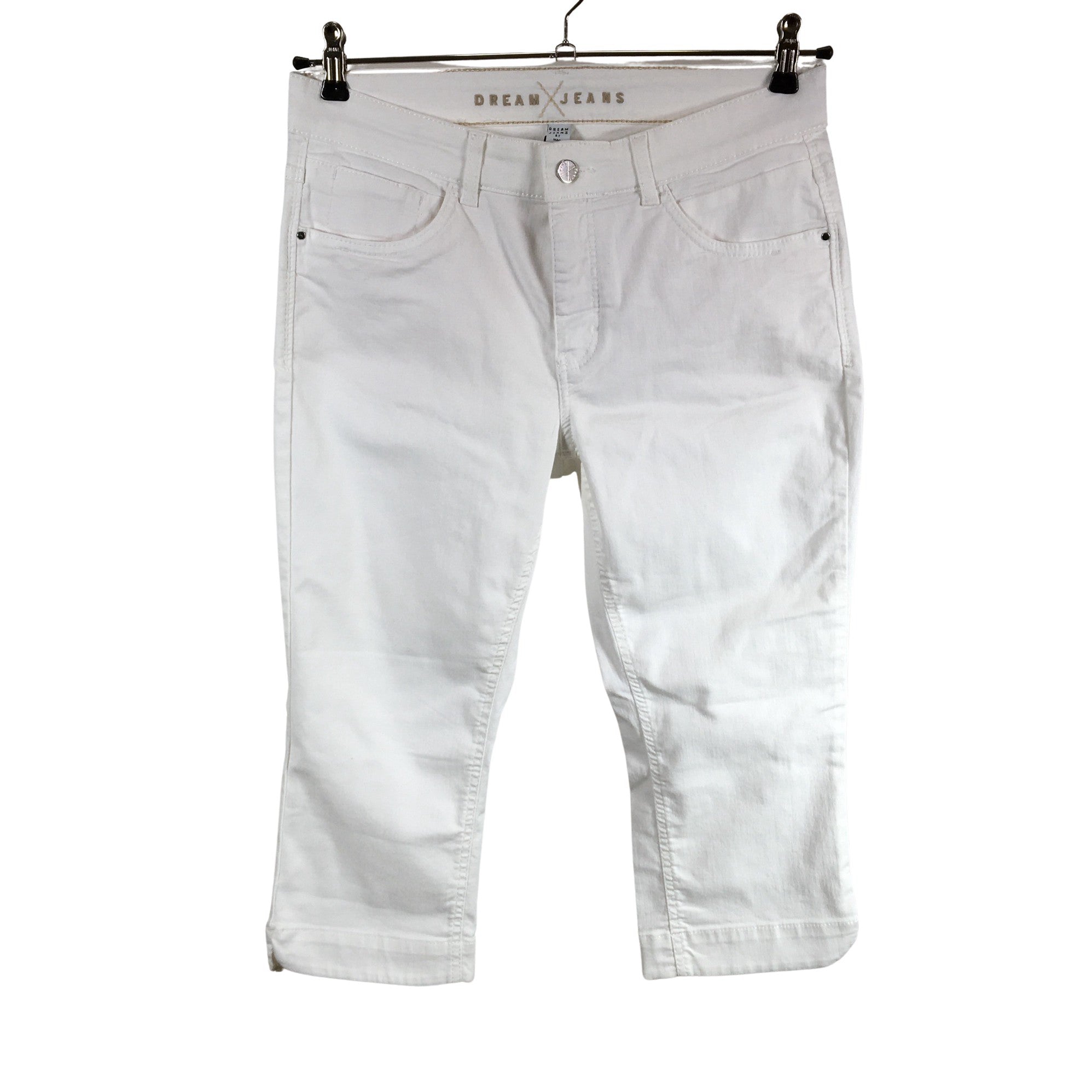 Women's MAC Capri jeans, size 40 (White) Emmy