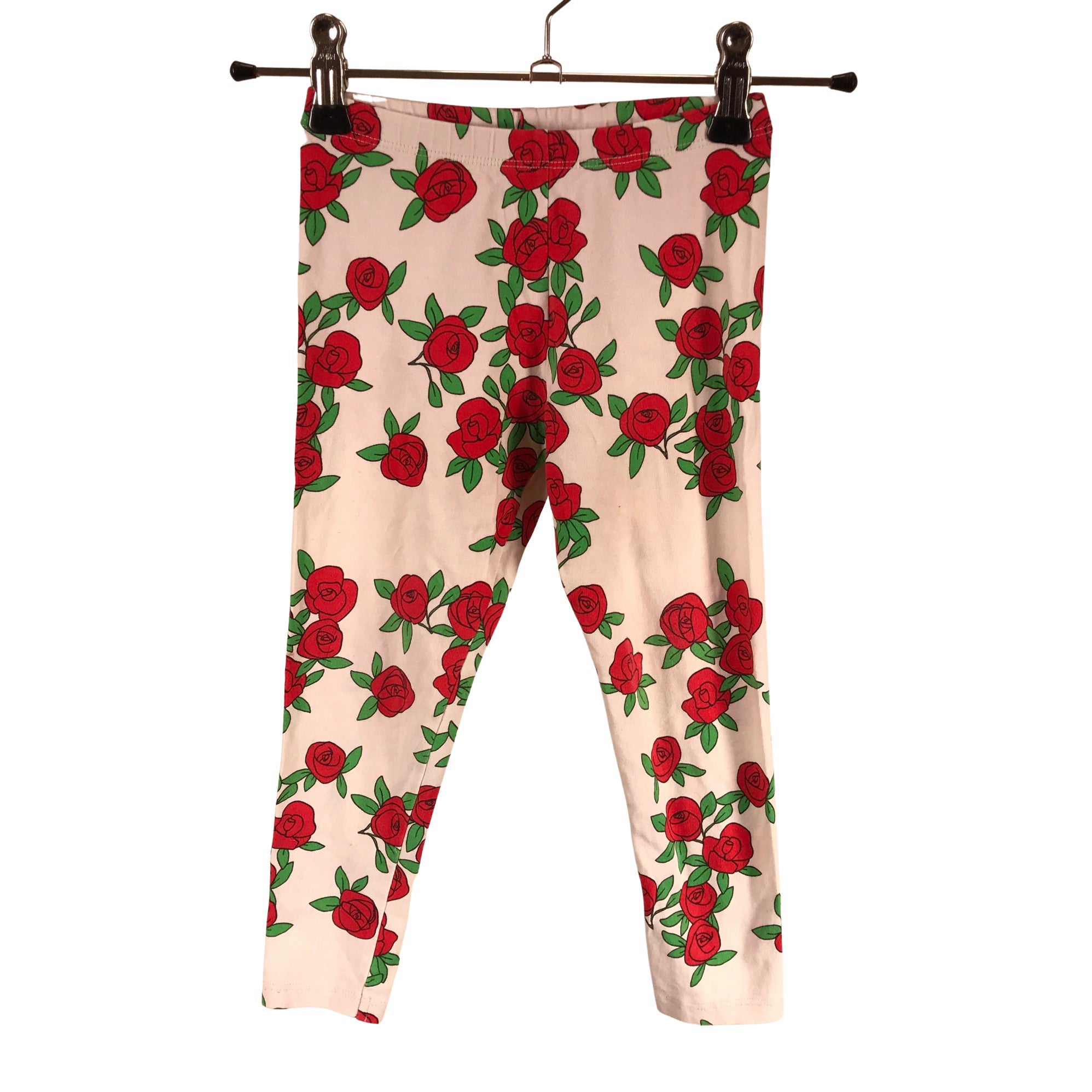 Girls' Mini Rodini Leggings, size 92 - 98 (White) | Emmy