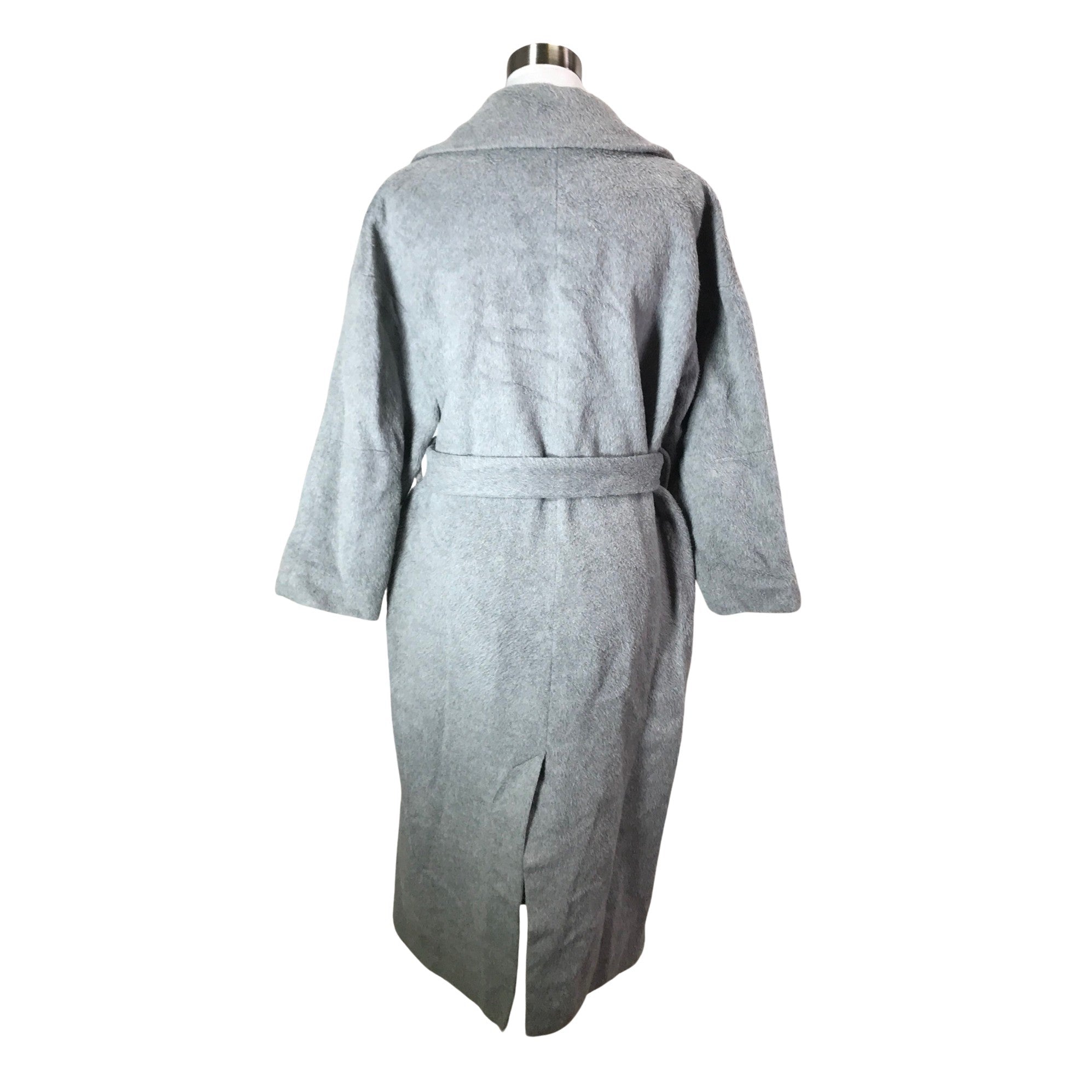 Women's Hálo Wool coat, size 34 (Grey) | Emmy