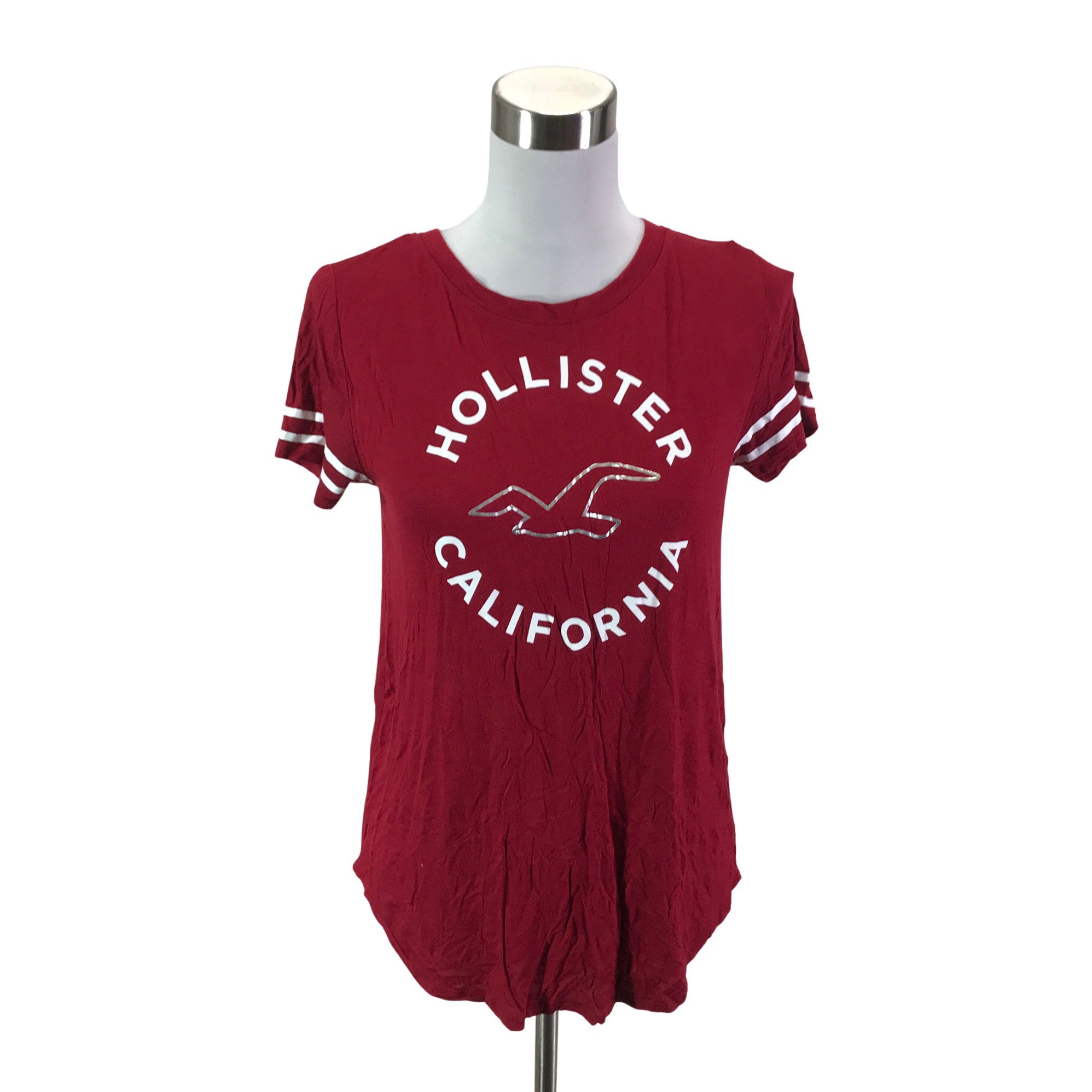 Women's Hollister T-shirt, size 36 (Red)