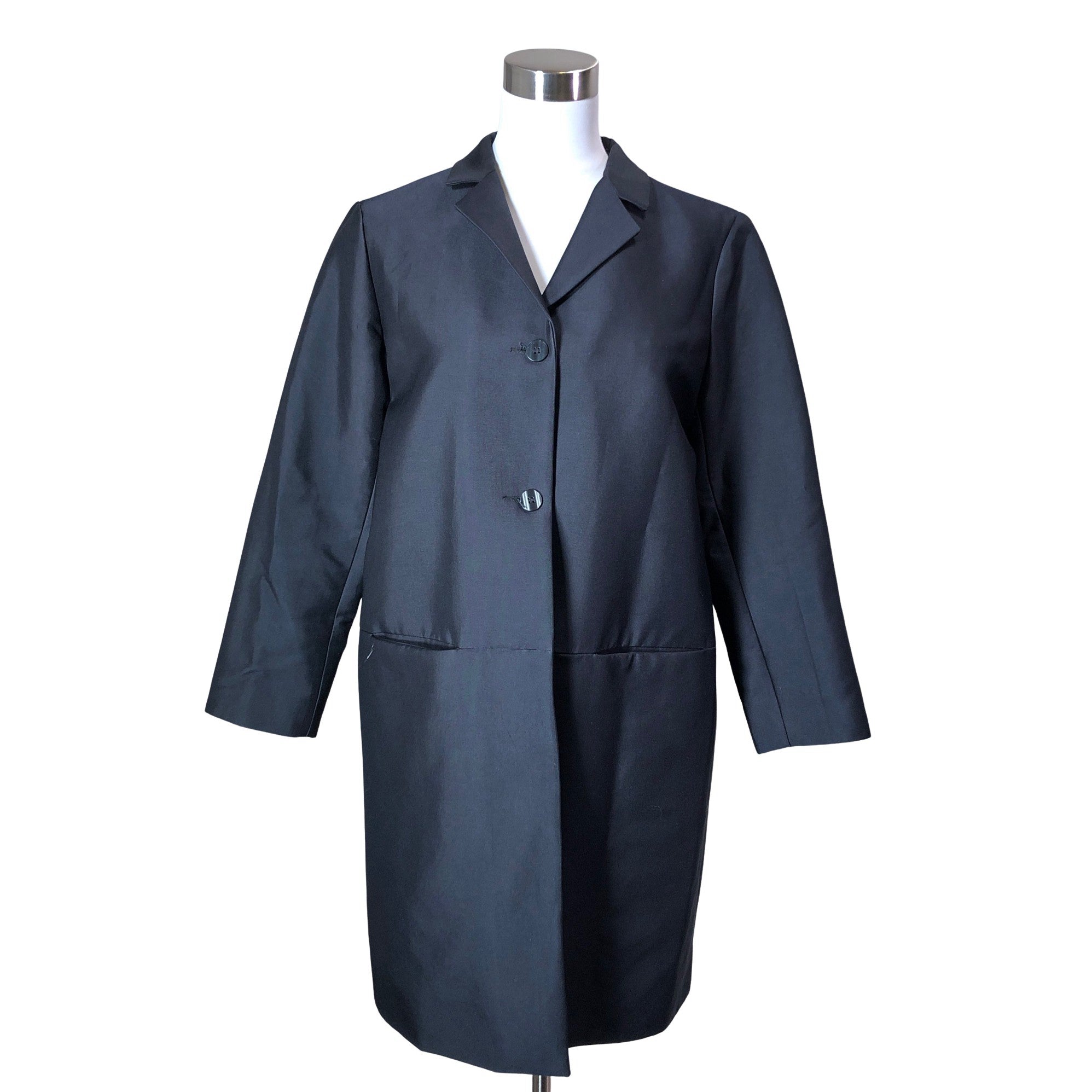 Women's Christelle & Co Trench coat, size 40 (Black) | Emmy