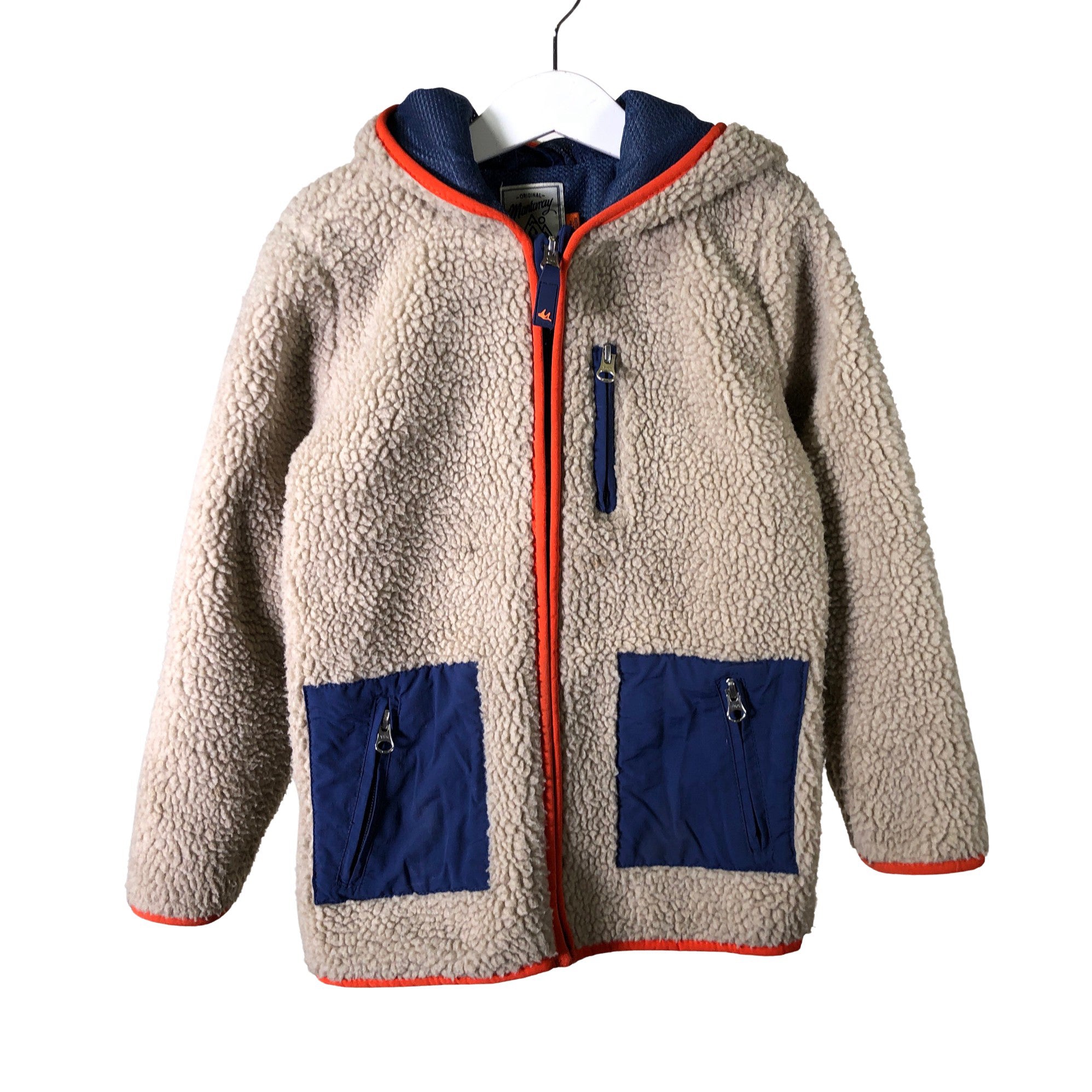 groet Zuidoost Bestaan Unisex Mantaray Fleece jacket, size 122 - 128 (Beige) | Emmy