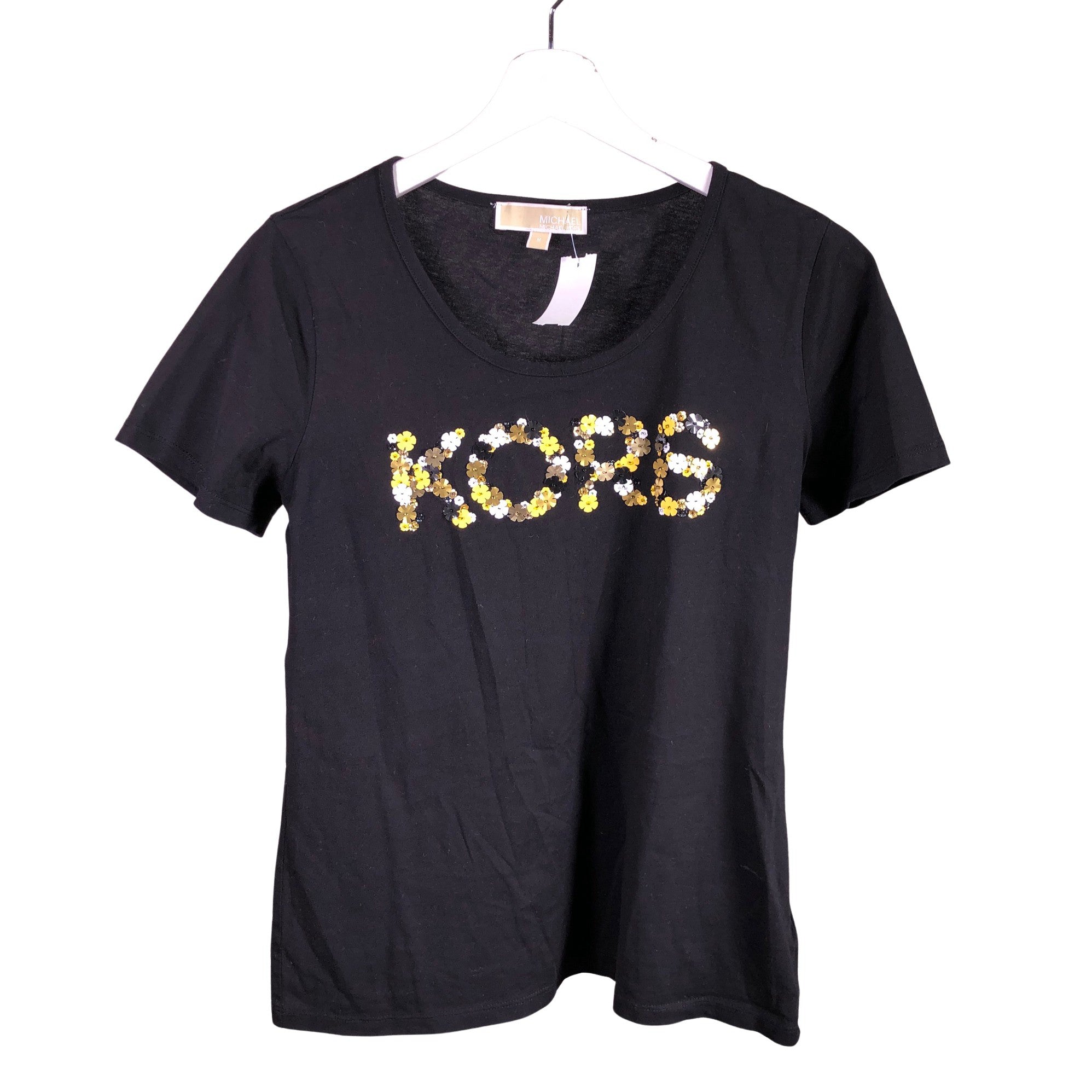 Women's Michael Kors T-shirt, size 38 (Black) | Emmy