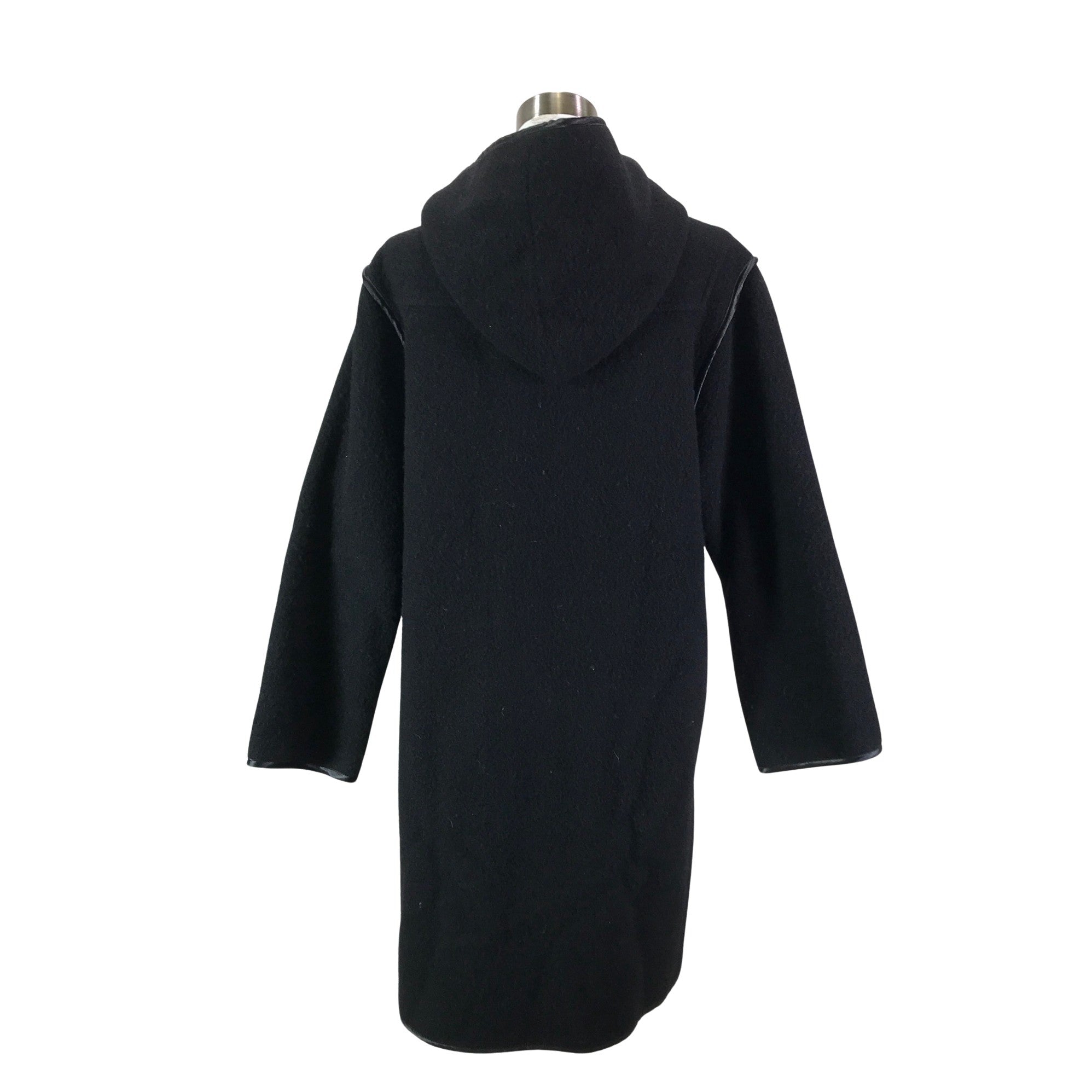 Women's Femitex Wool coat, size 36 (Black) | Emmy