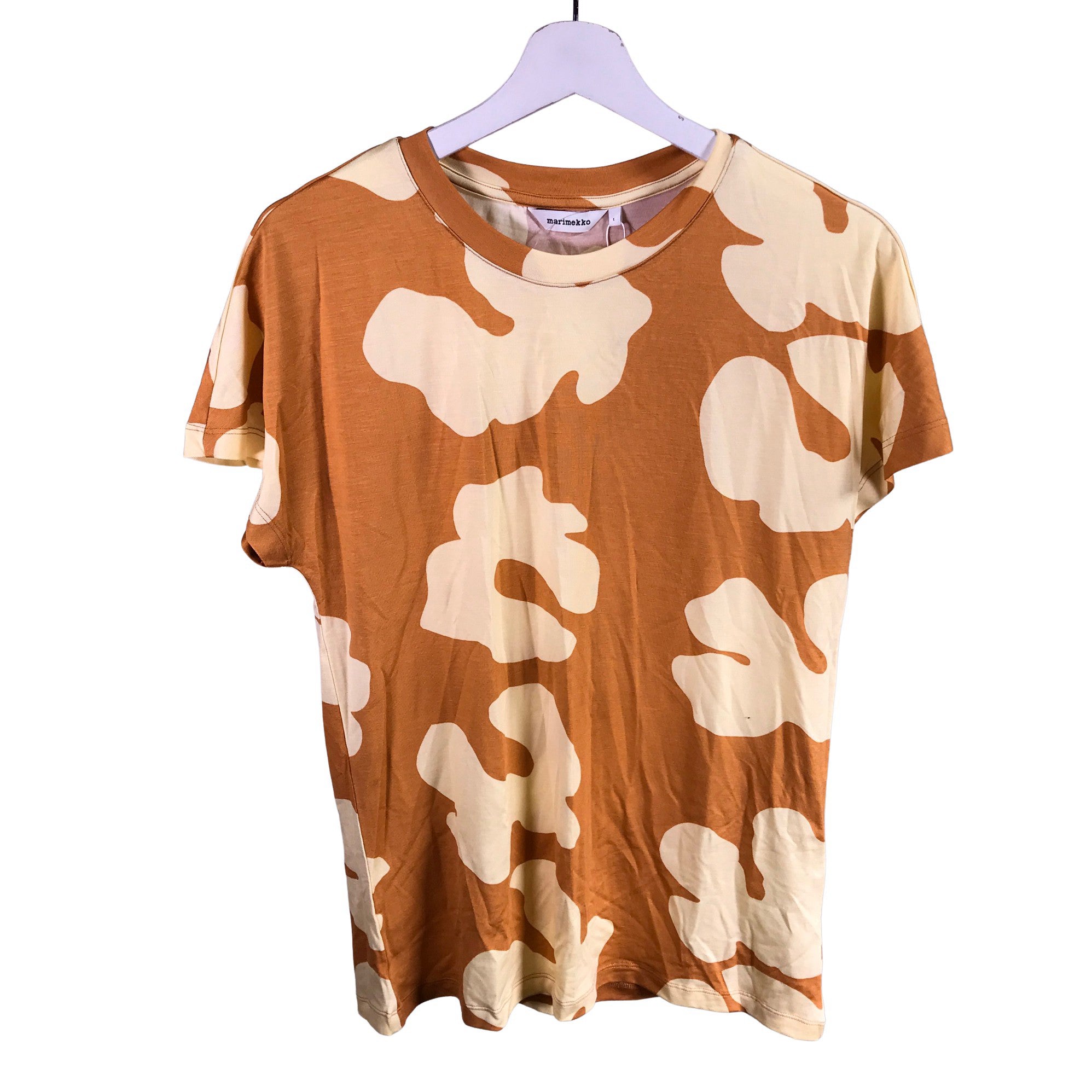 Women's Marimekko T-shirt, size 40 (Orange) | Emmy
