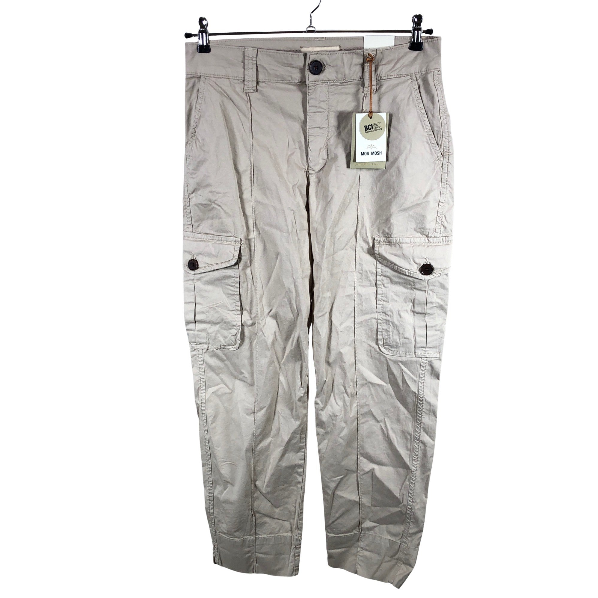 Women's Mos Mosh Cargo pants, size 36 (Grey) | Emmy