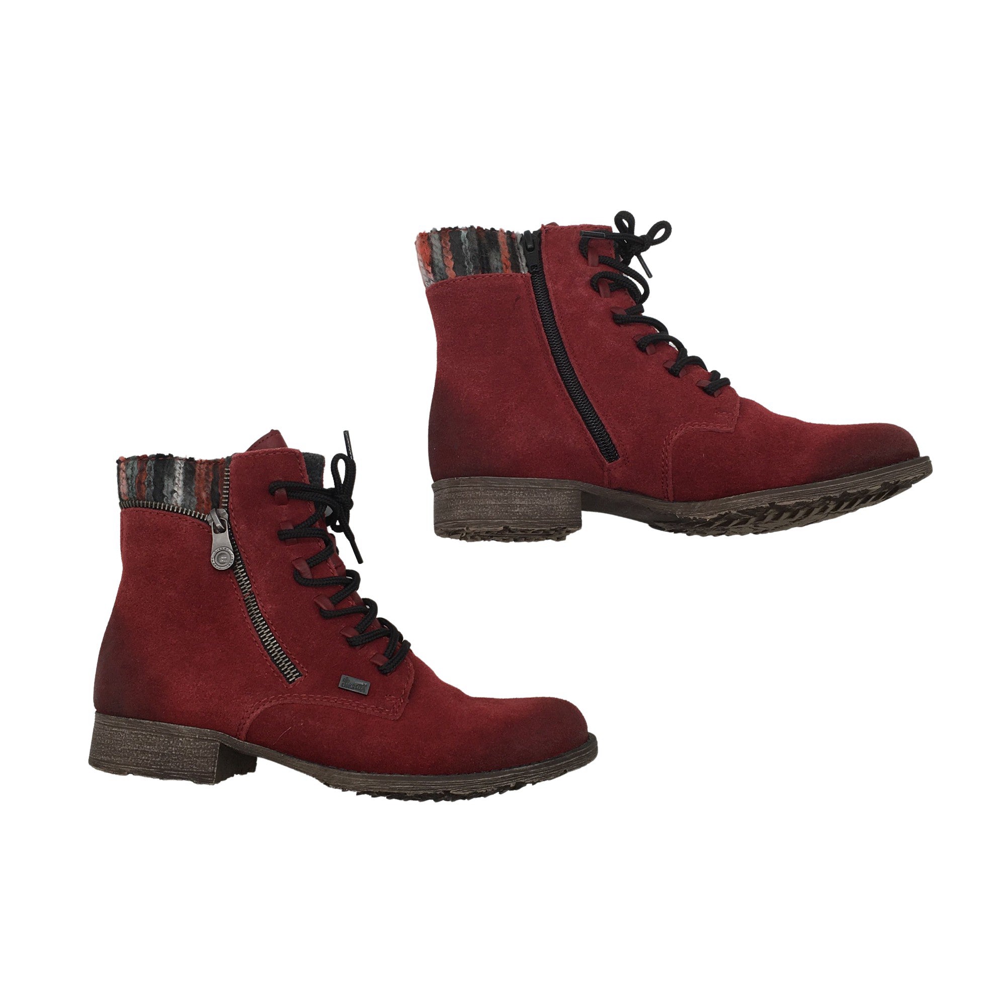 FALSK Skab anekdote Women's Rieker Ankle boots, size 37 (Red) | Emmy