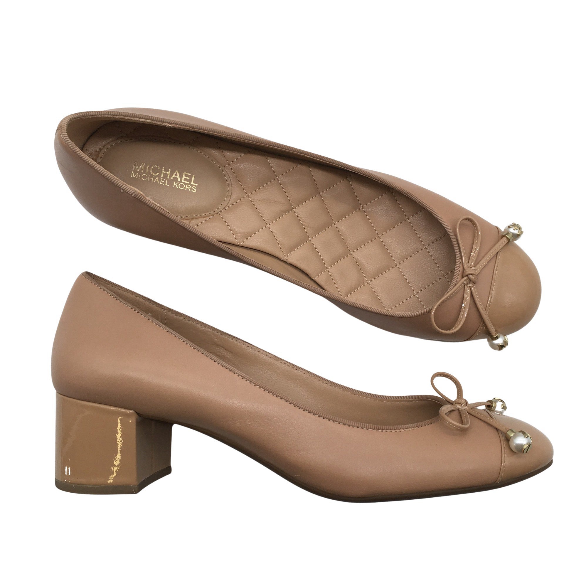 Women's Michael Kors High heels, size 40 (Beige) | Emmy