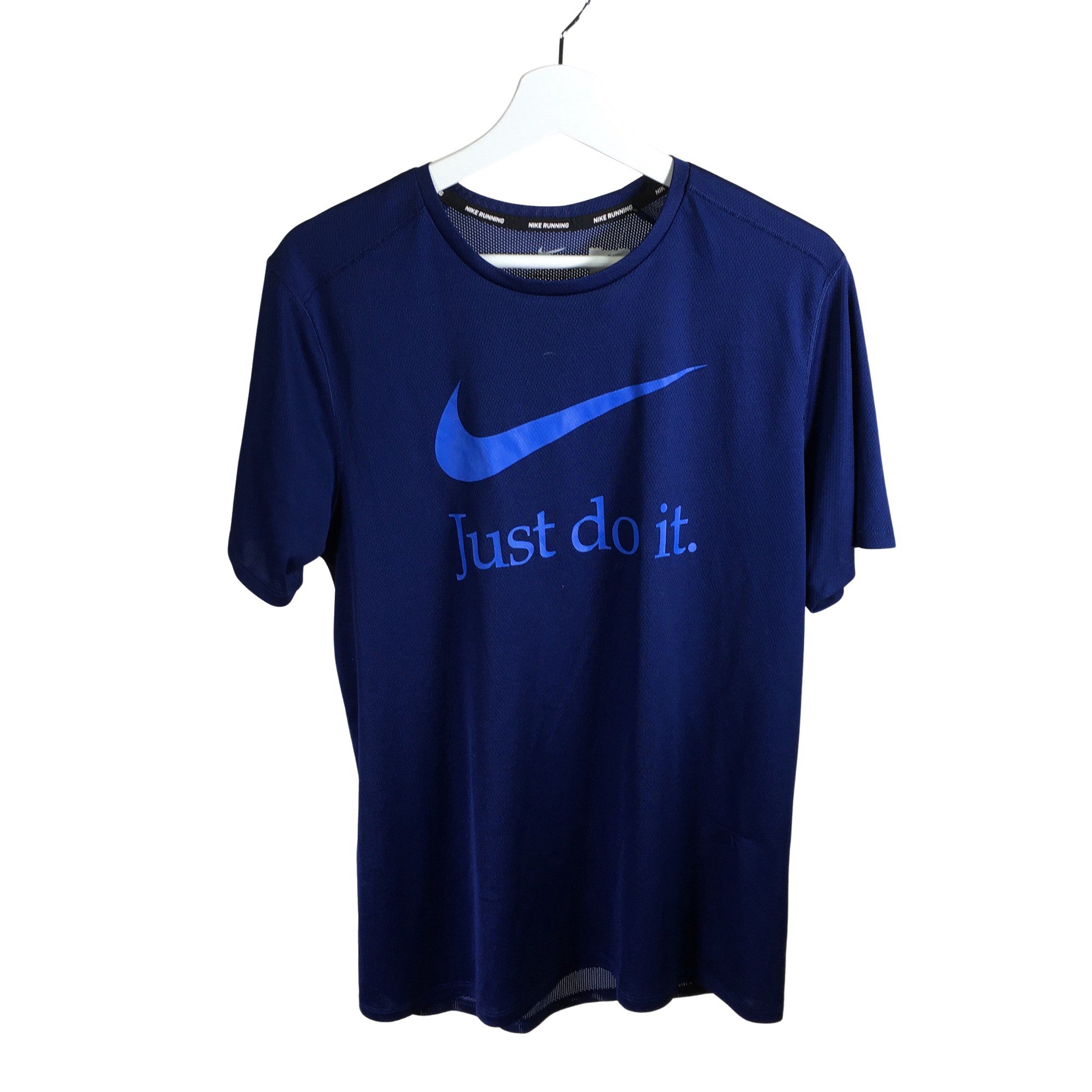 Viool knelpunt Alert Men's Nike Sports shirt, lyhyet hihat, size M (Blue) | Emmy