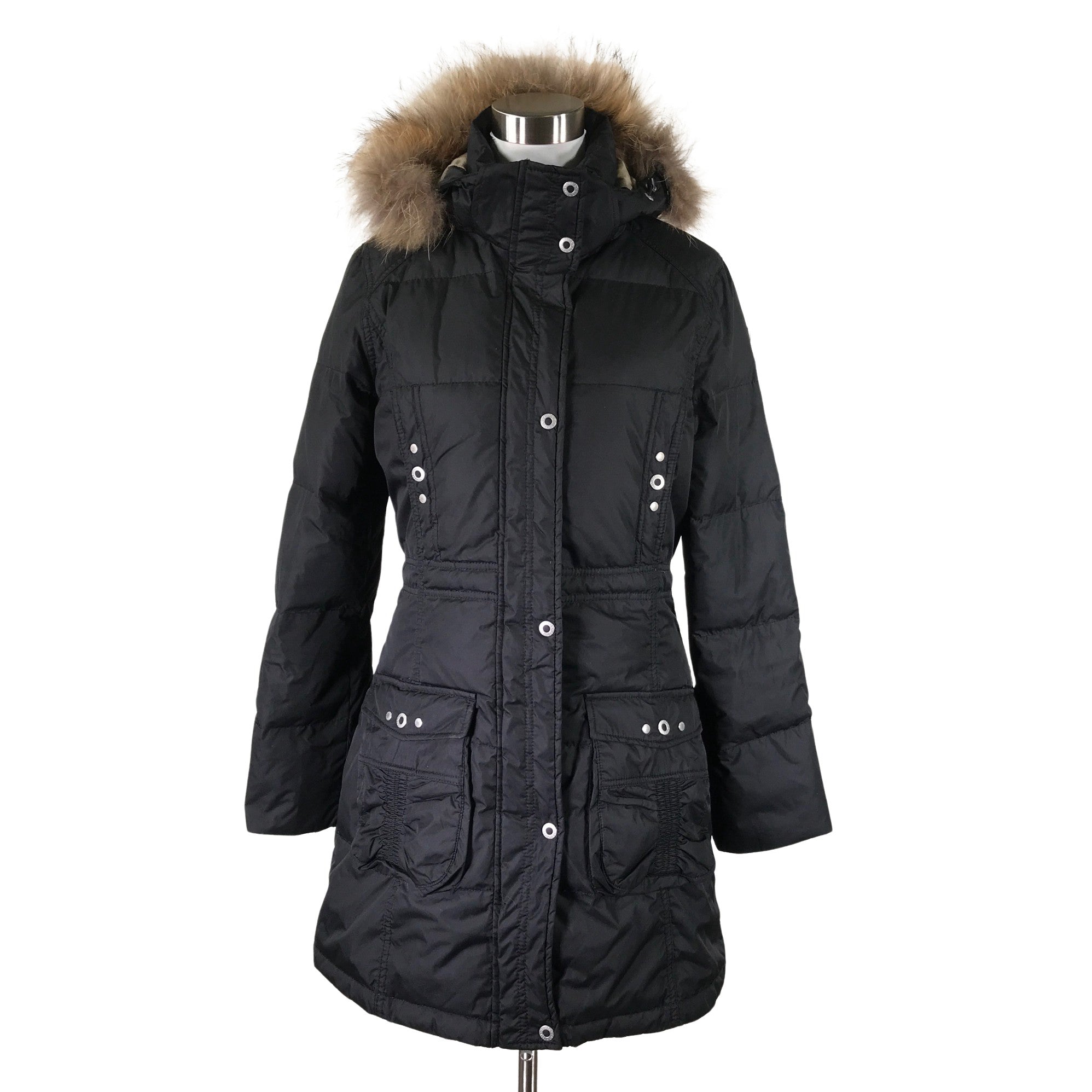 Women's Luhta Down jacket, size 36 (Black) | Emmy