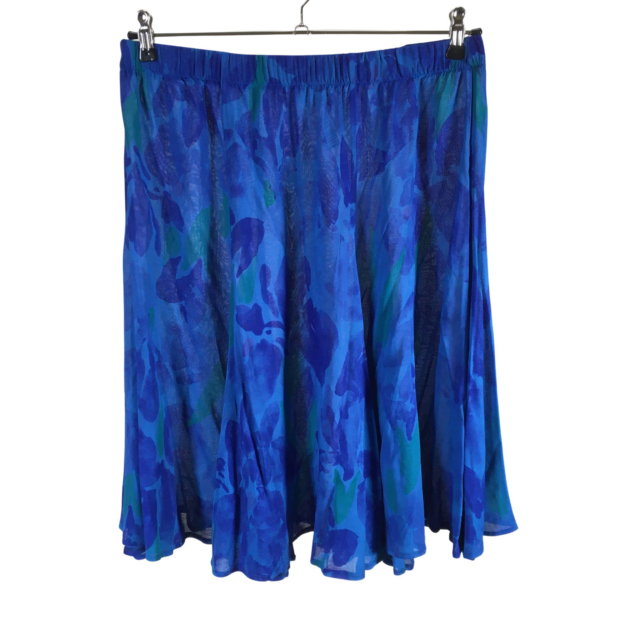 Women's Marimekko Summer skirt, size 40 (Blue) | Emmy
