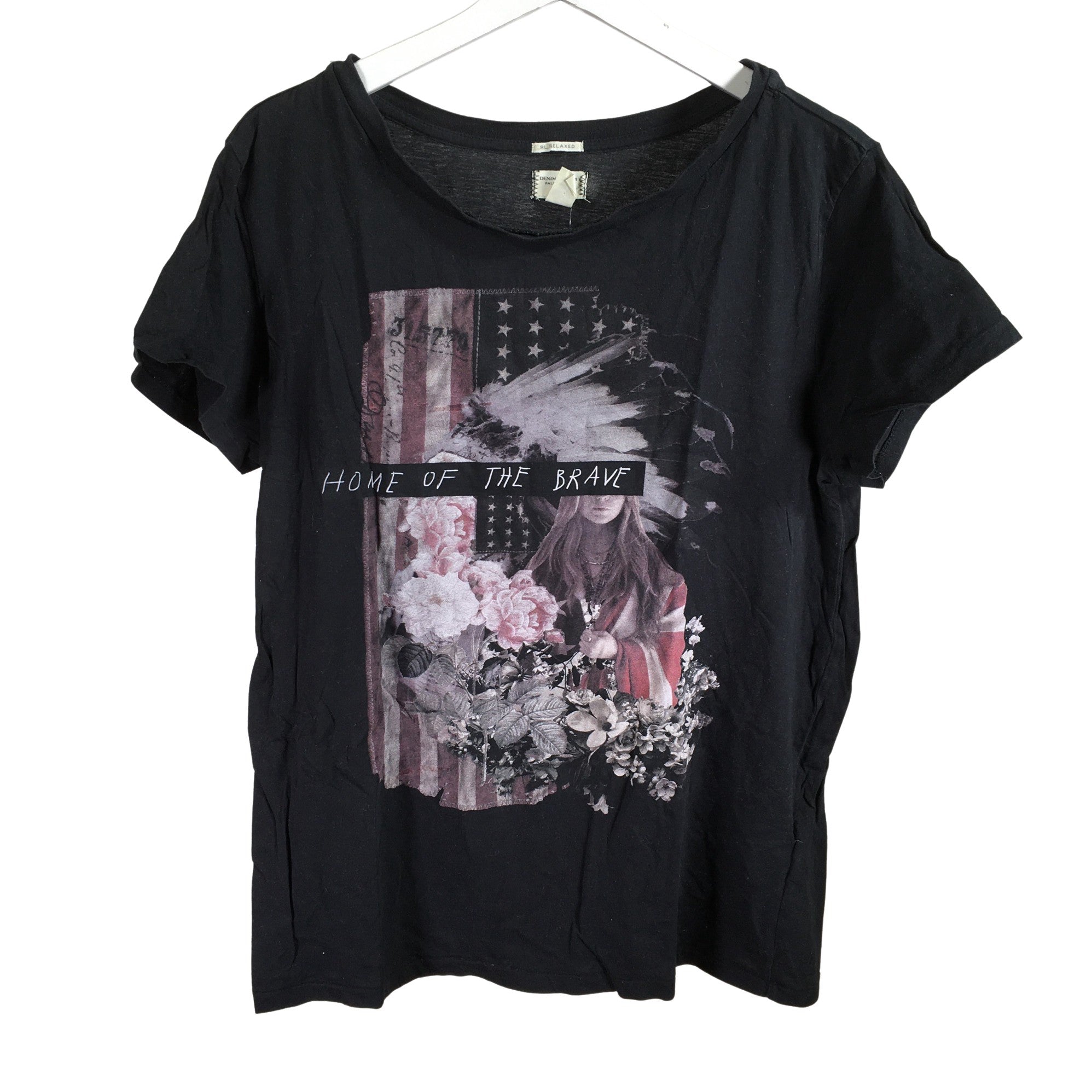 Women's Ralph Lauren T-shirt, size 40 (Black) | Emmy