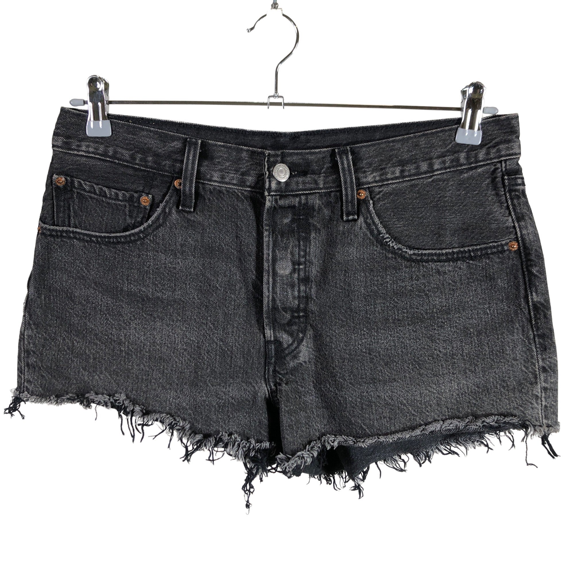 Women's Levi's Denim shorts, size 38 (Black) | Emmy