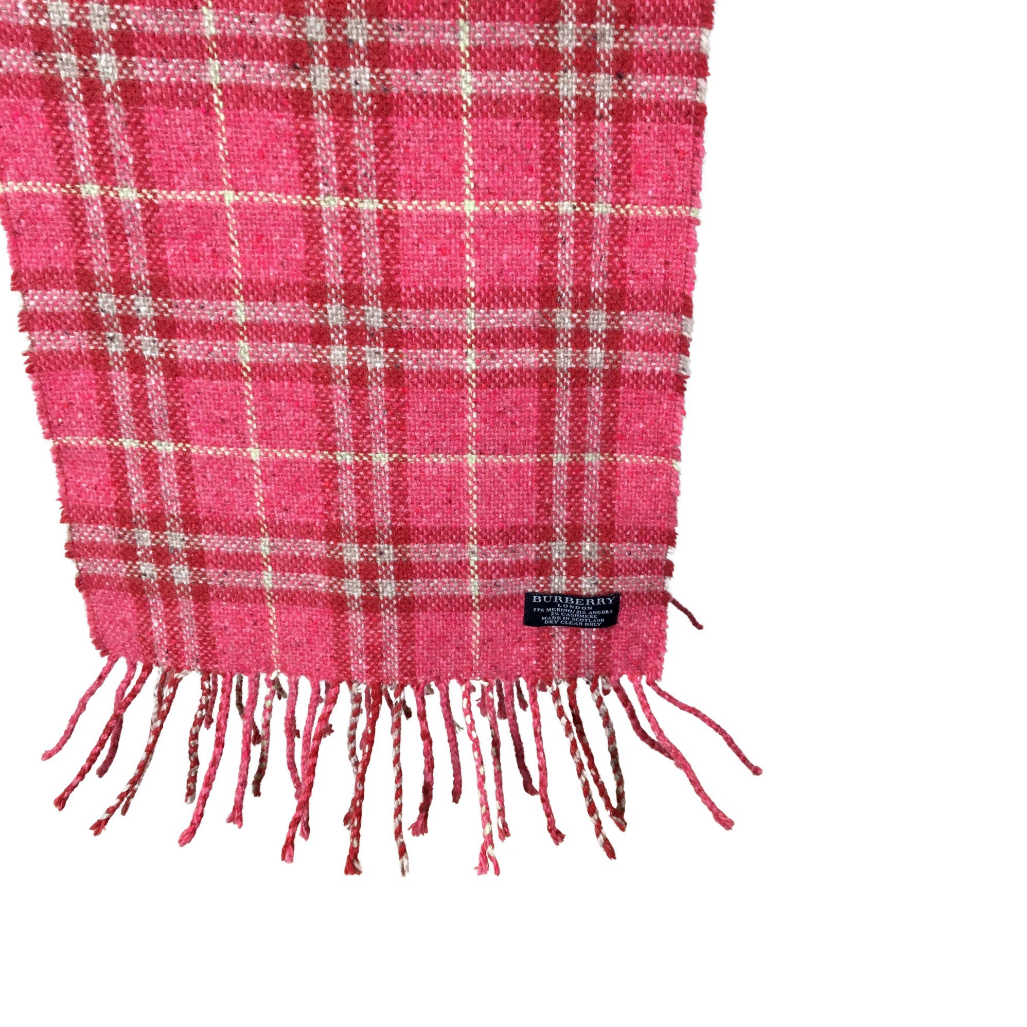 Women's Burberry Scarf, size Maxi (Red) | Emmy