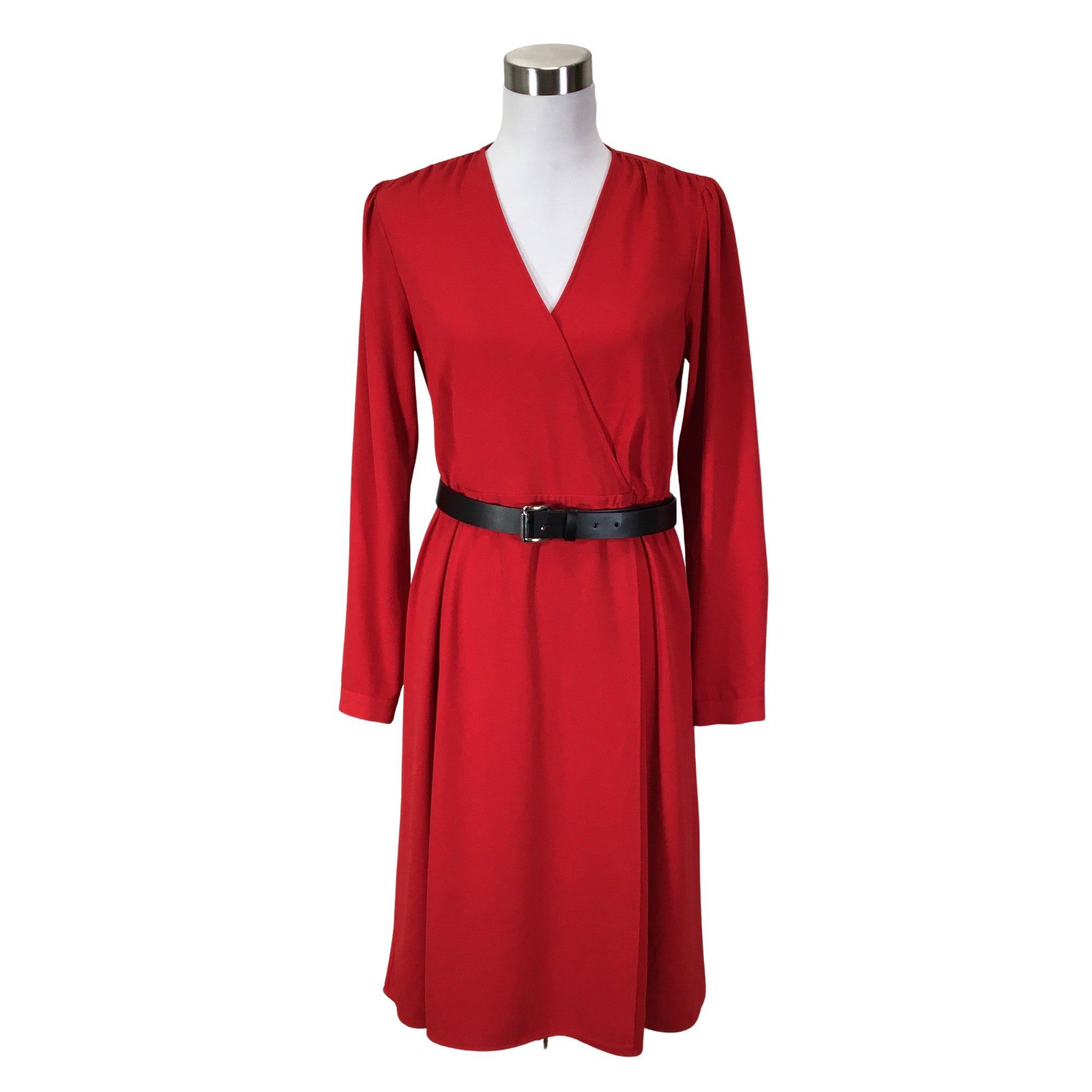 Women's Michael Kors Schiffon dress, size 38 (Red) | Emmy