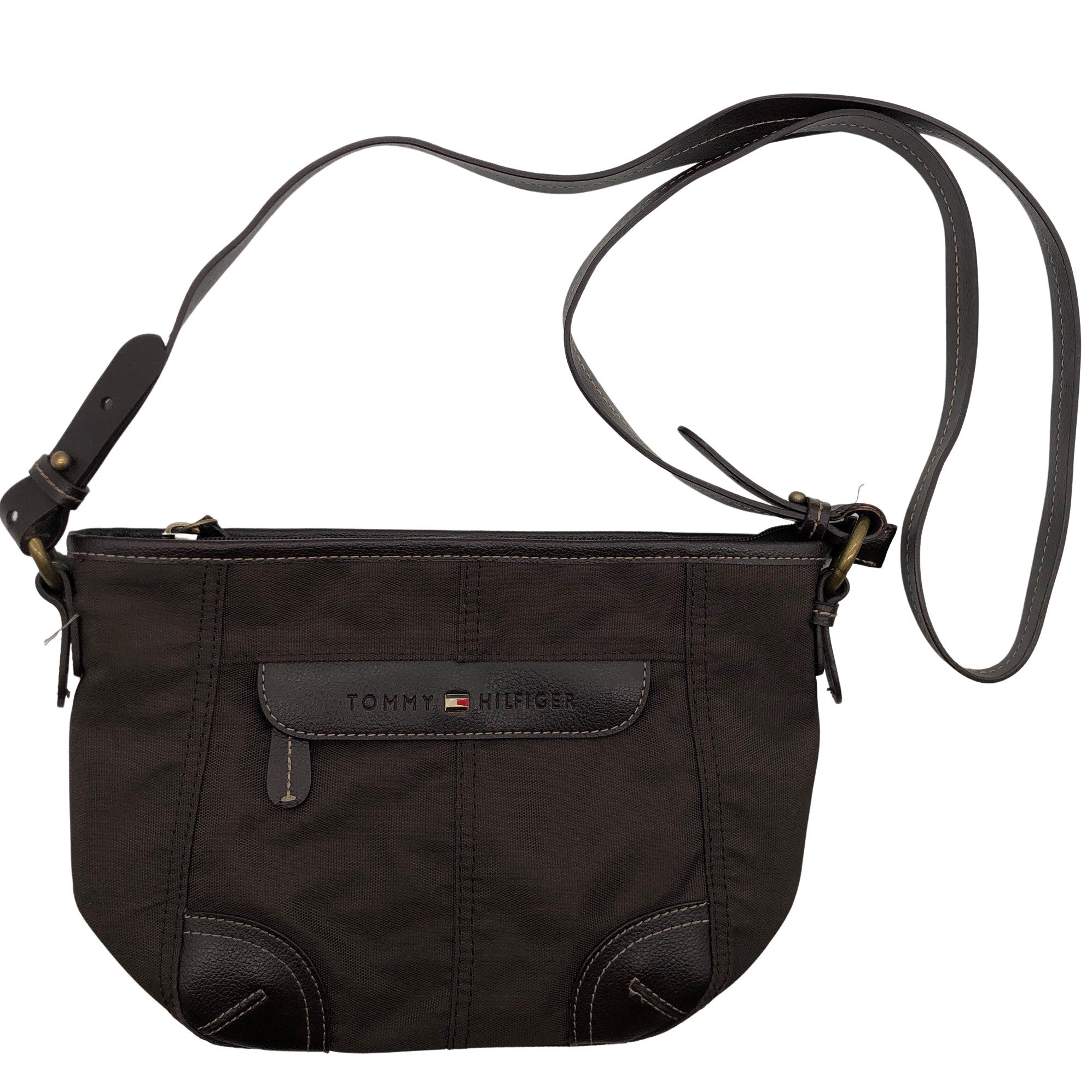 Women's Tommy Hilfiger Shoulder bag, size Mini (Brown) | Emmy