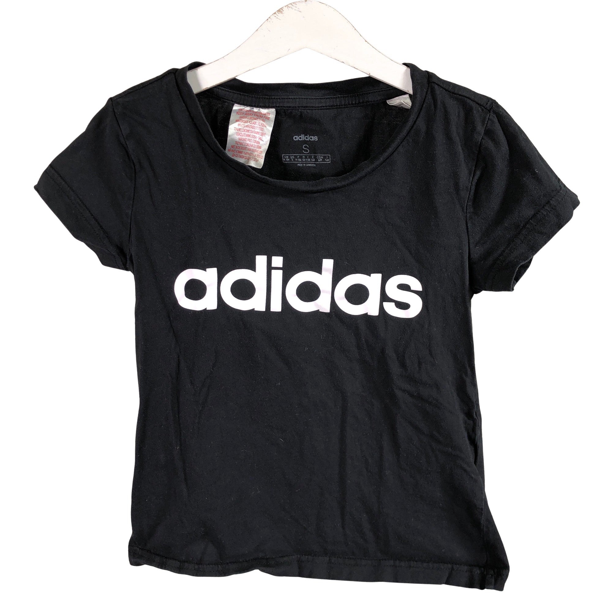 verlangen pin rammelaar Unisex Adidas T-shirt, size 134 - 140 (Black) | Emmy