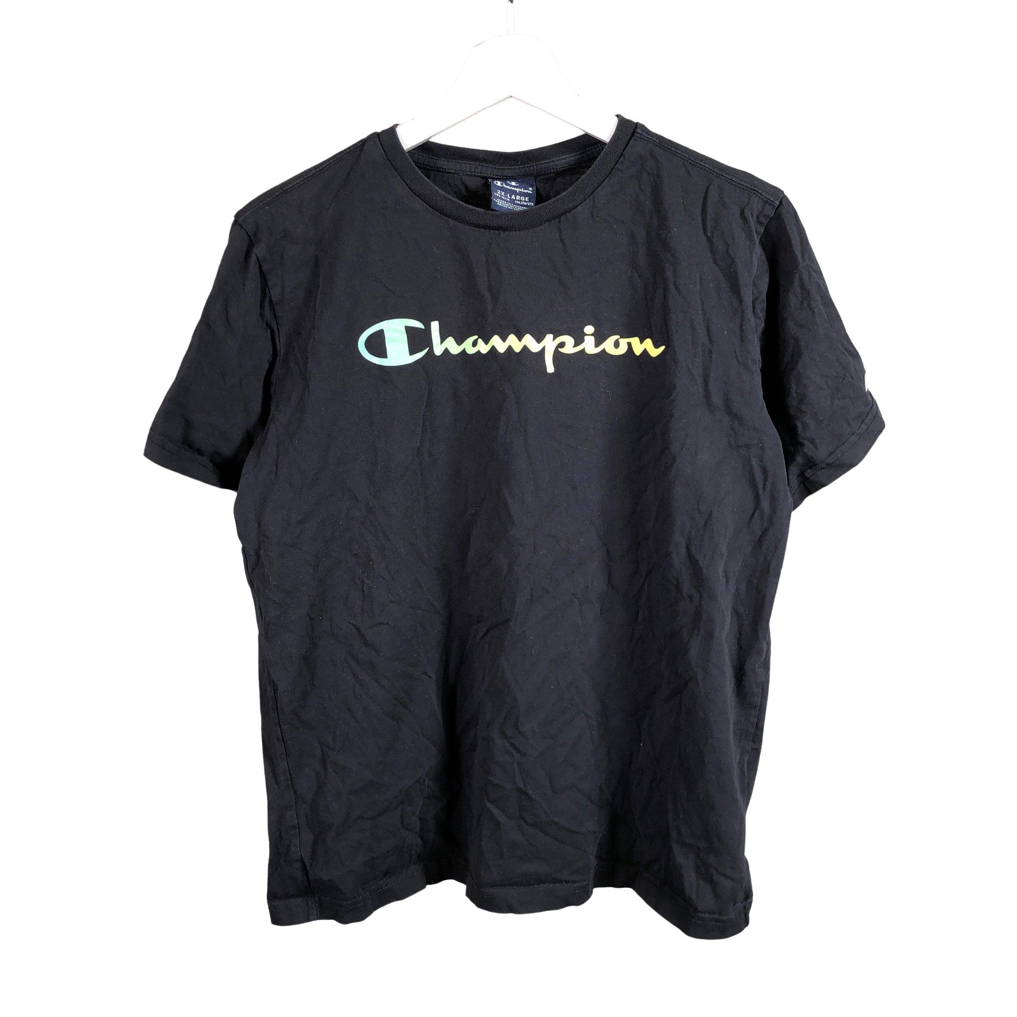 Unisex Champion T-shirt, 164 (Black) | Emmy