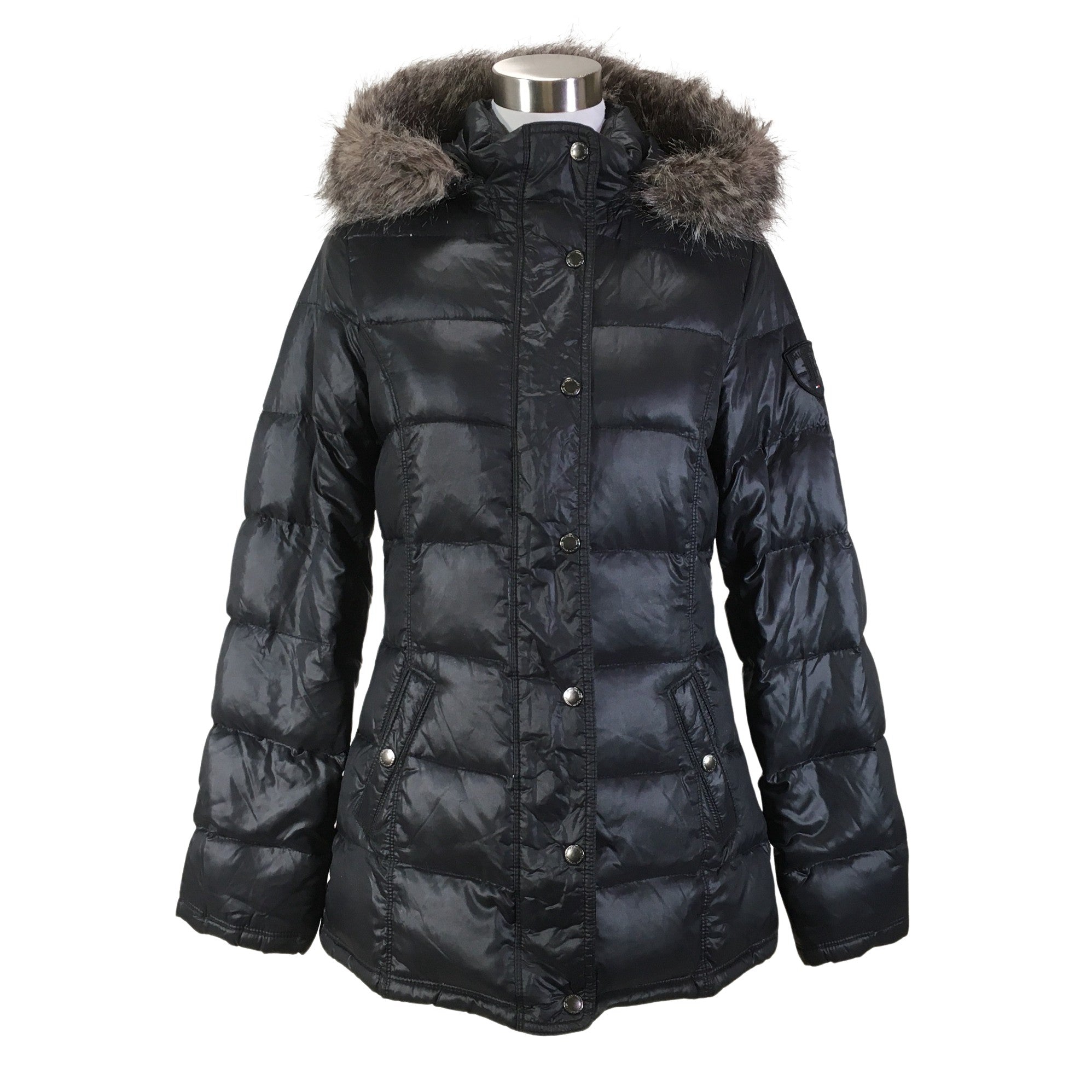 Women's Tommy Hilfiger Down jacket, size 38 (Black) | Emmy