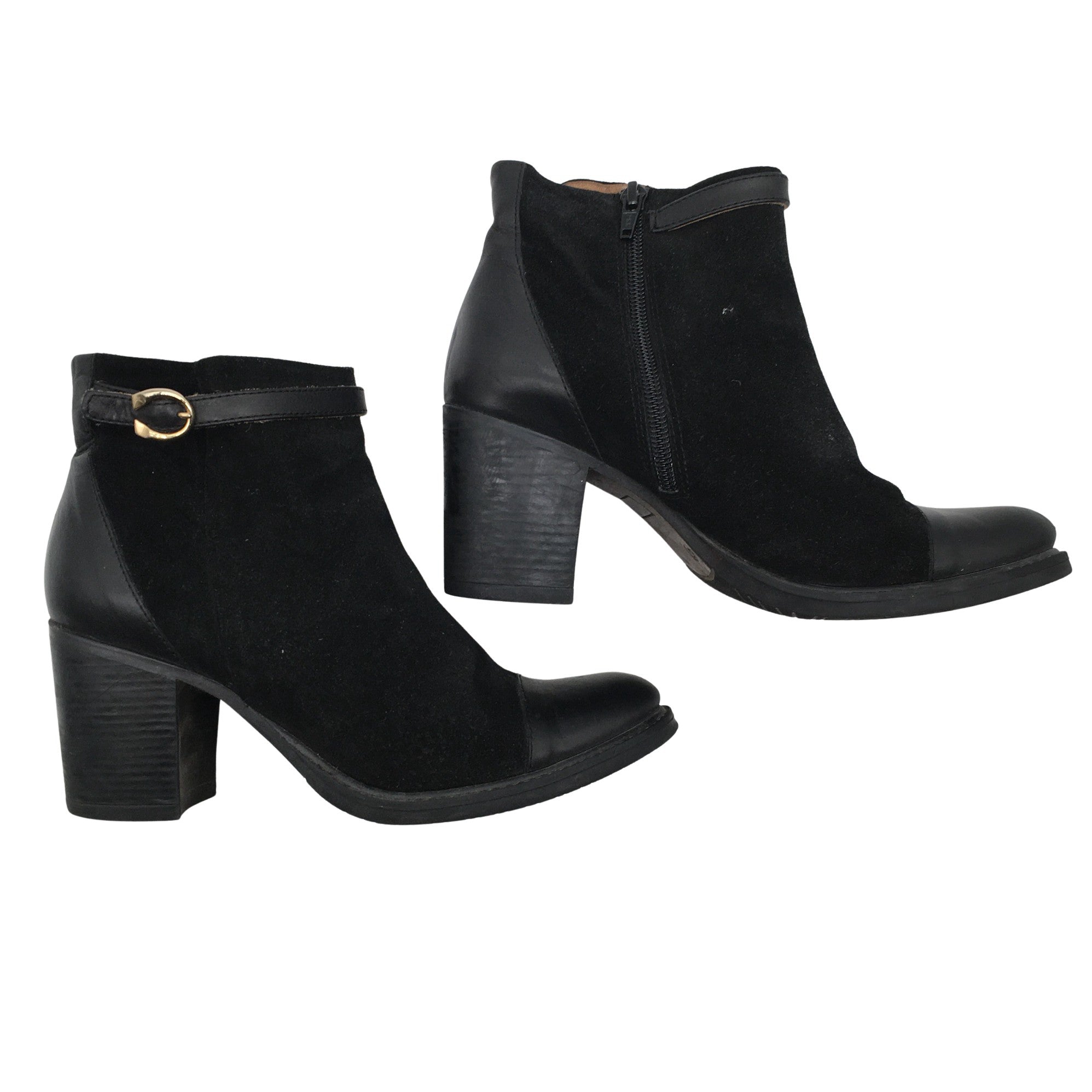 Women's Kess Ankle boots, size 37 (Black) | Emmy