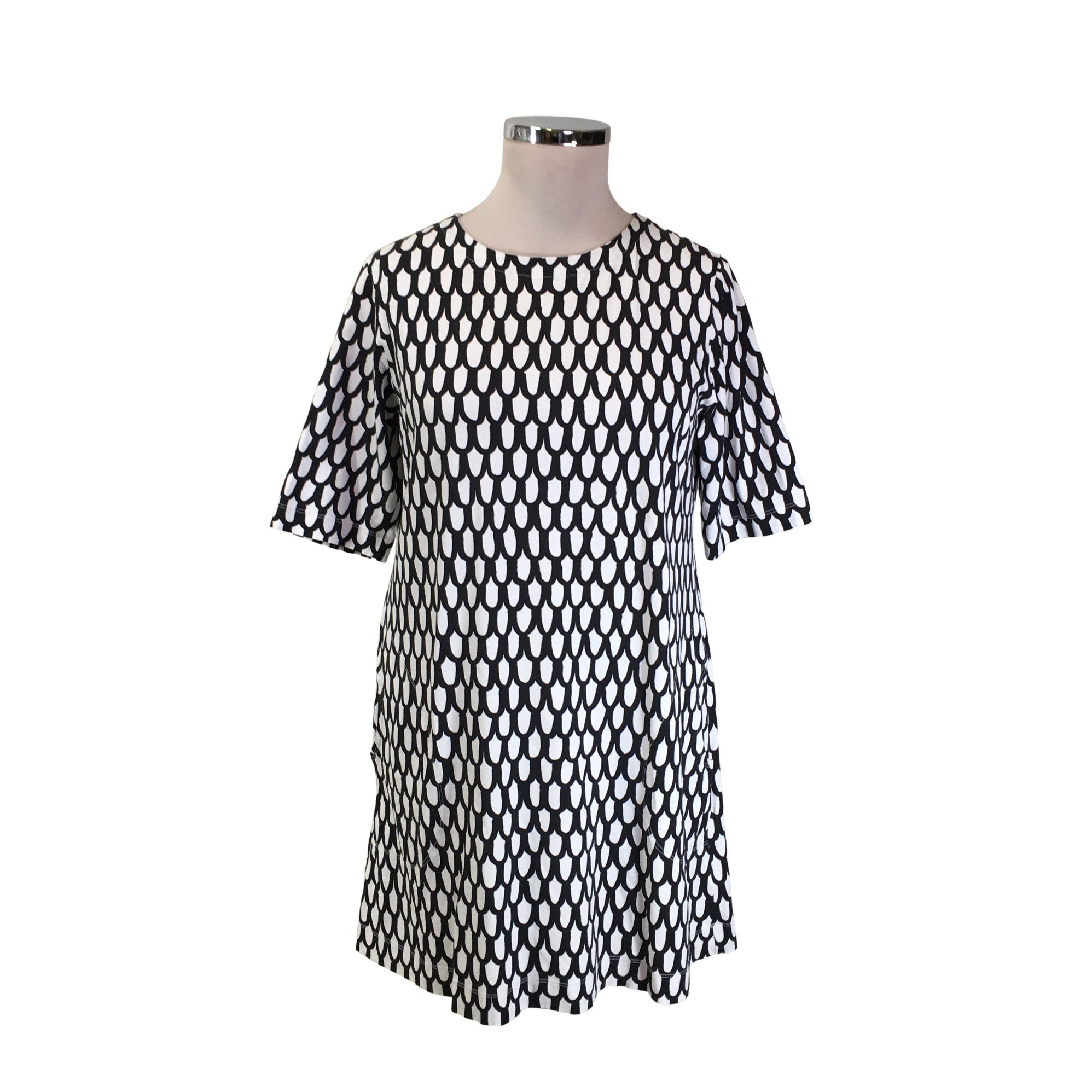 Women's Marimekko Tricot tunic, size 42 (White) | Emmy