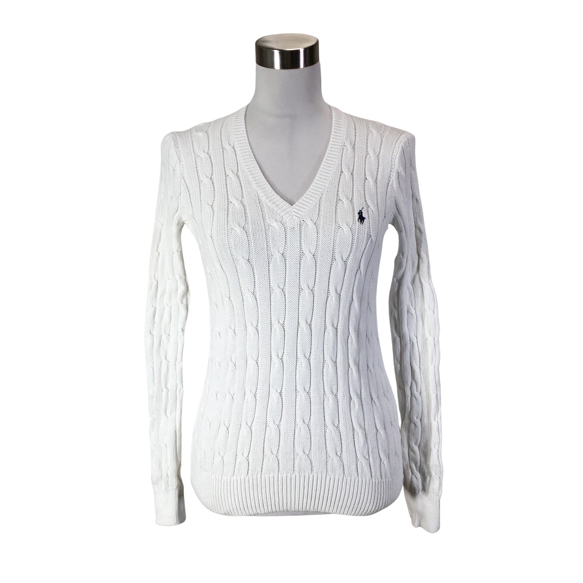 Women's Ralph Lauren Sweater, size 38 (White) | Emmy